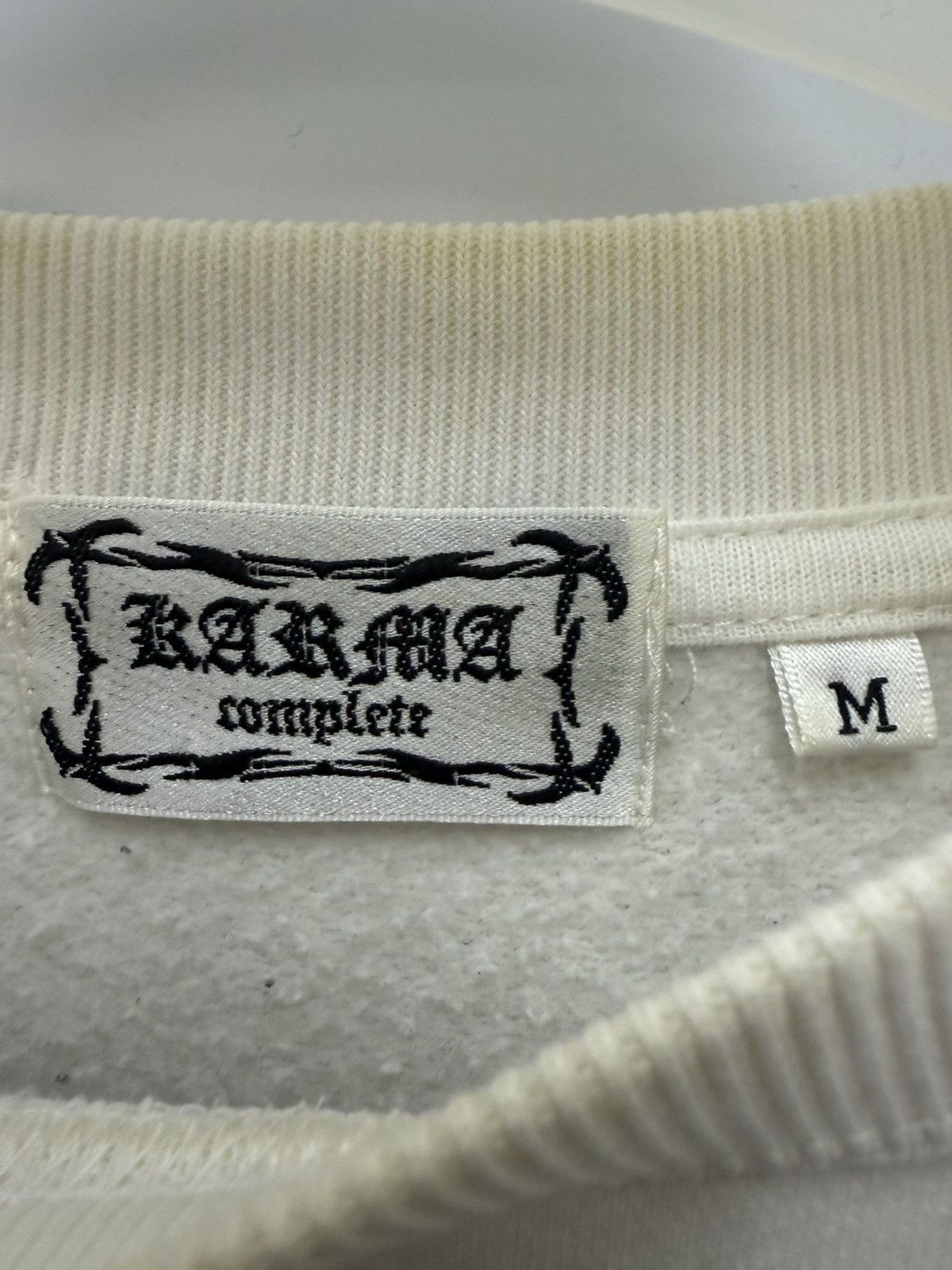 If Six Was Nine 🔥 Japan Streetwear Karma Complete Wing Skull Gothic Sweat Size US M / EU 48-50 / 2 - 6 Thumbnail