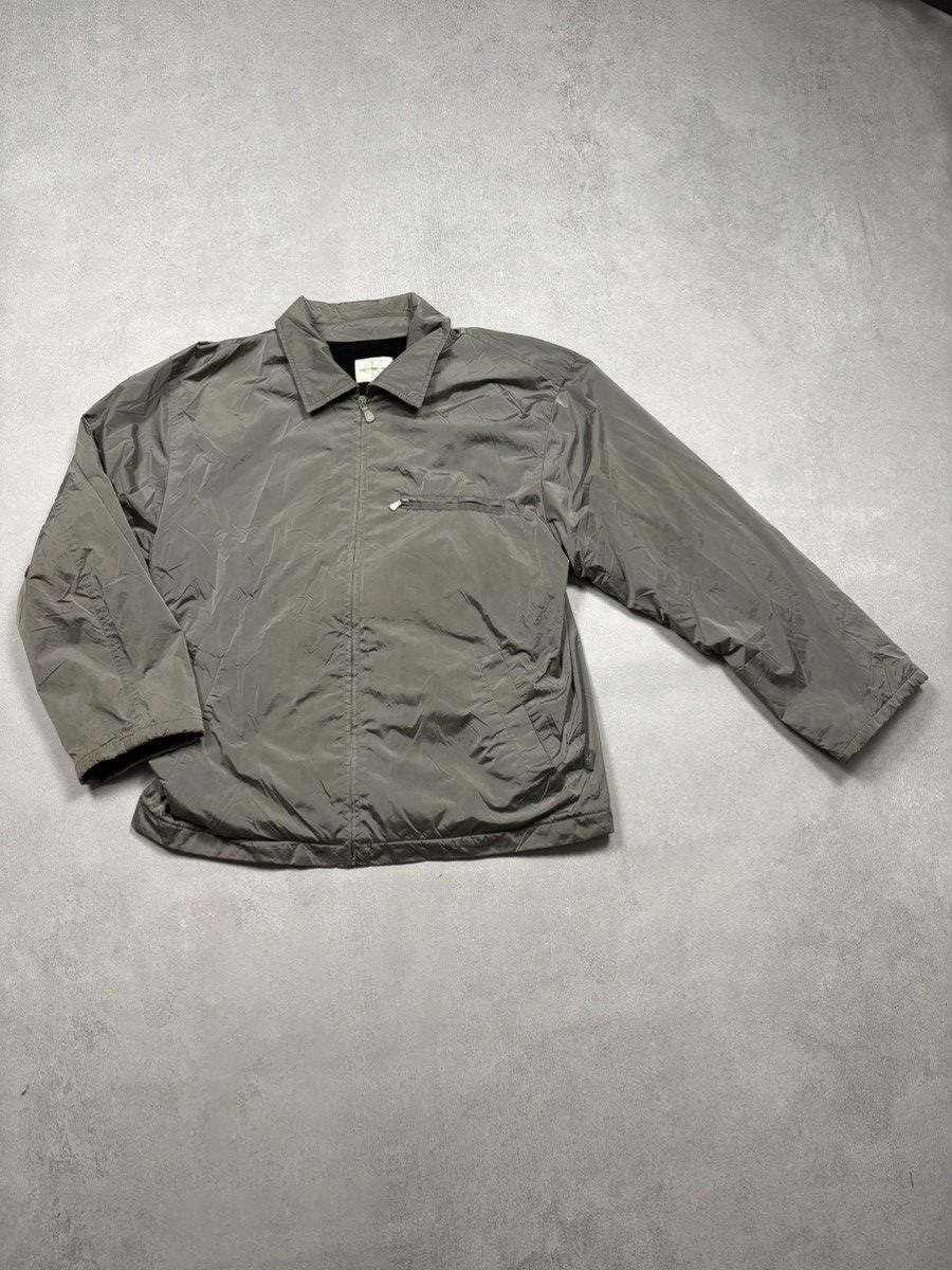 Calvin Klein Calvin Klein Jeans Nylon Metal Silver Jacket Vintage 00s Y2K Size US M / EU 48-50 / 2 - 1 Thumbnail