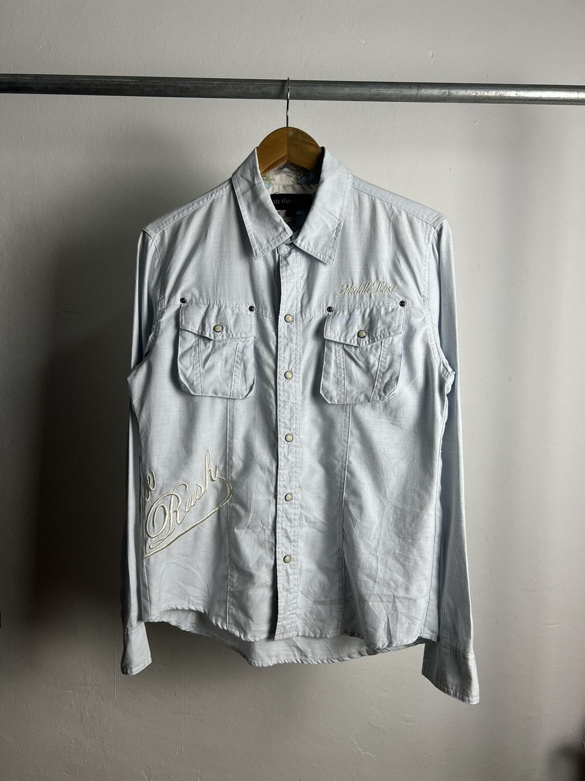 If Six Was Nine × In The Attic × Japanese Brand Vintage In The Attic "Sacrifice Rush" Western Shirt Size US L / EU 52-54 / 3 - 1 Thumbnail