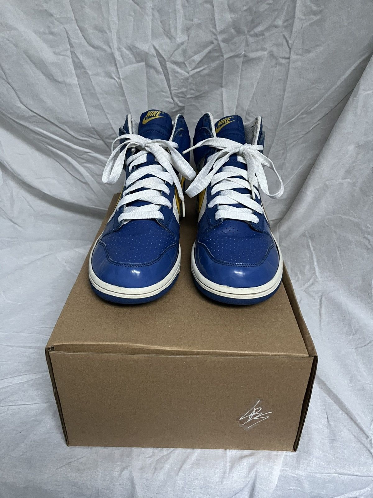 Nike Nike Dunk High Euro « Championnats de Suède »🏃‍♀️ Size US 8.5 / EU 41-42 - 2 Thumbnail