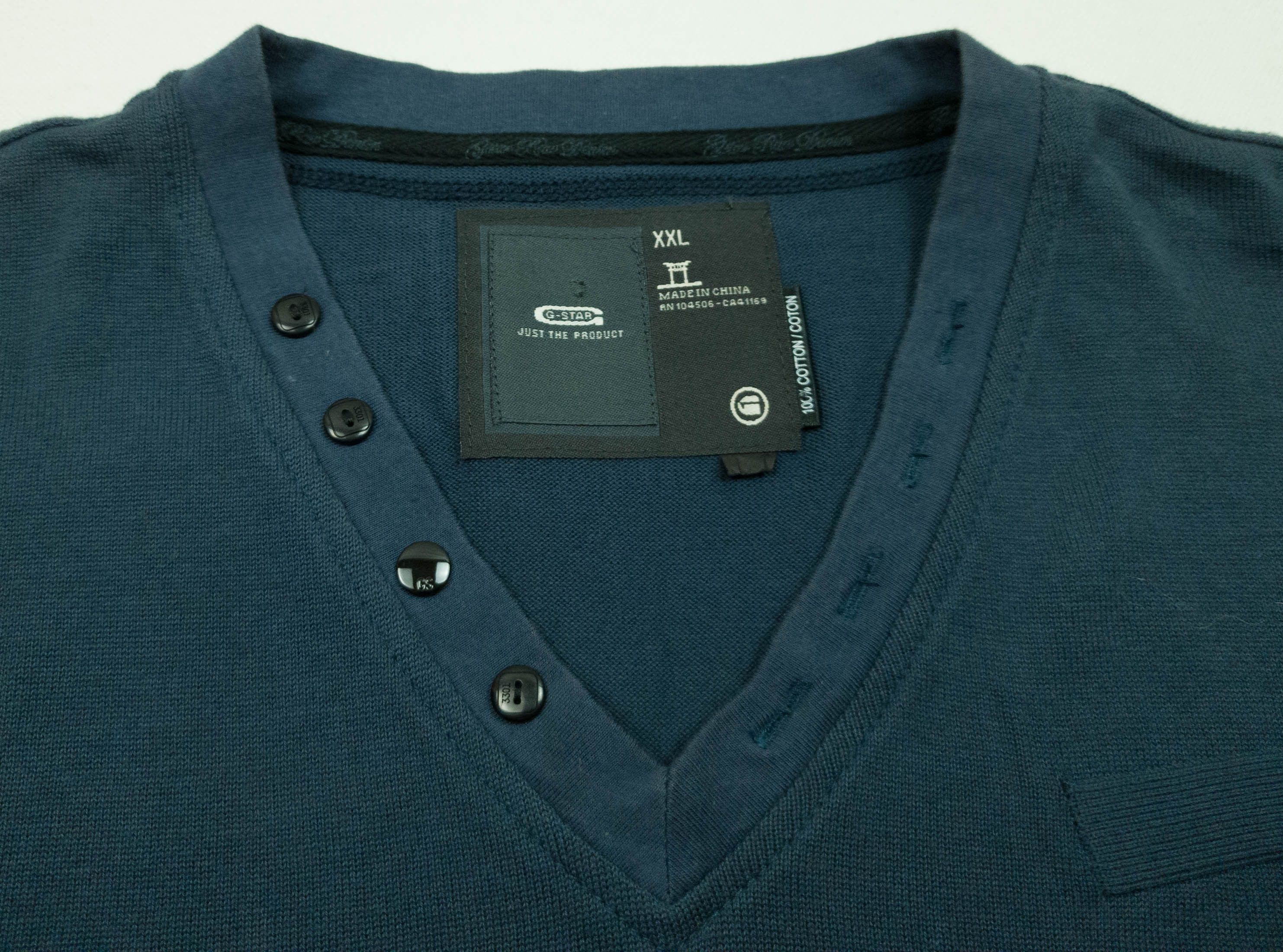 G-Star G-Star mens jumper cotton size L-XL (LABEL XXL ASIA) Size US XL / EU 56 / 4 - 6 Thumbnail