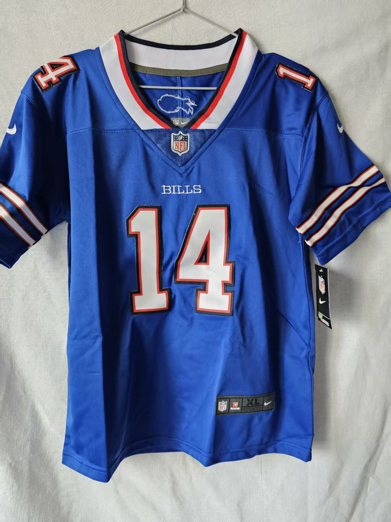NFL Kid's Buffalo Bills #14 StefonDiggs Jersey XL Size US XL / EU 56 / 4 - 1 Thumbnail