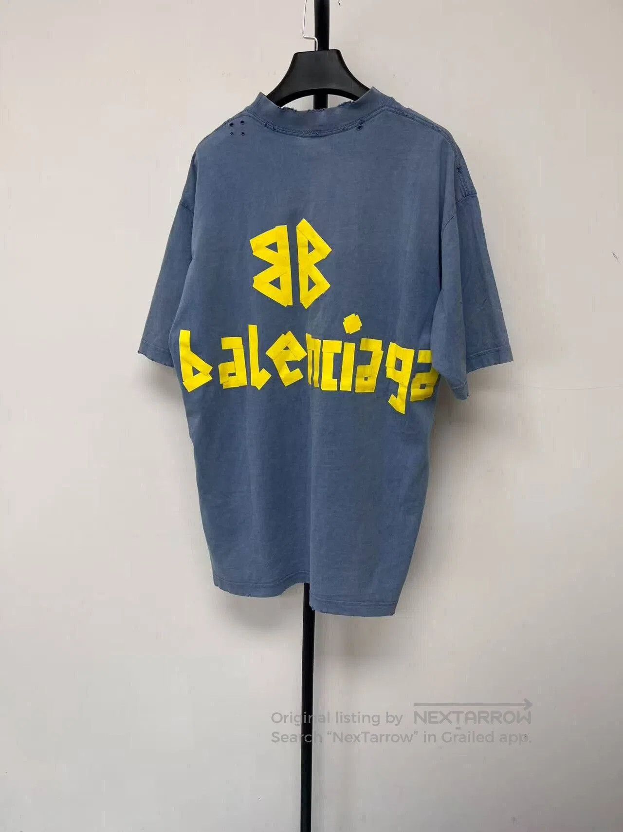 Balenciaga balenciaga logo print short sleeve t-shirt. Size US XXS / EU 40 - 2 Thumbnail