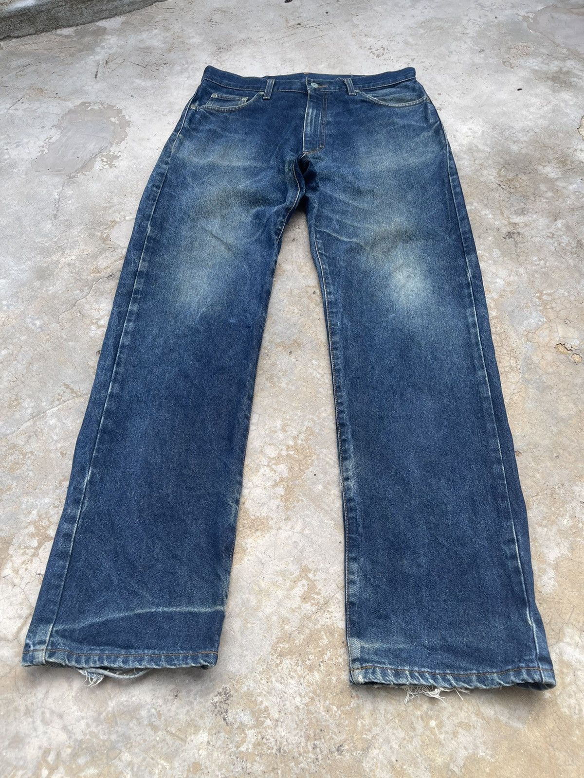 Eddie Bauer Vintage Eddie Bauer Distressed Denim Size US 34 / EU 50 - 2 Thumbnail