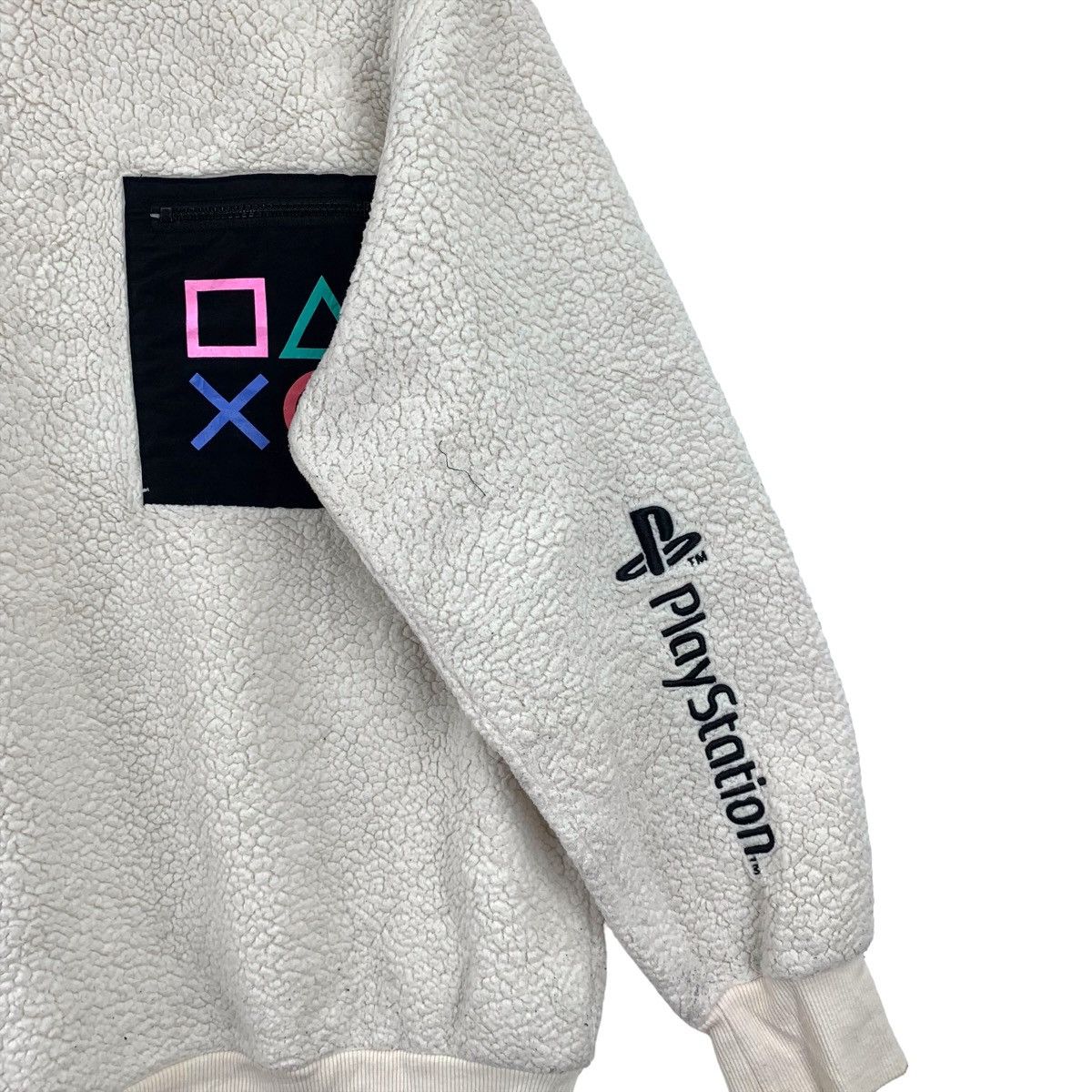 Japanese Brand × Playstation GU x PLAYSTATION Japanese Single Pocket Fleece Sweatshirt Size US S / EU 44-46 / 1 - 8 Thumbnail
