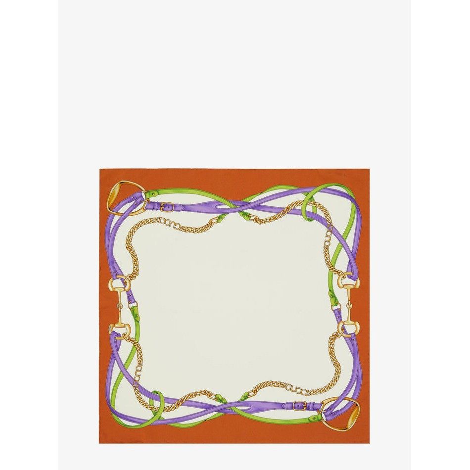 Gucci GUCCI Silk Scarf New & Authentic Size ONE SIZE - 1 Preview