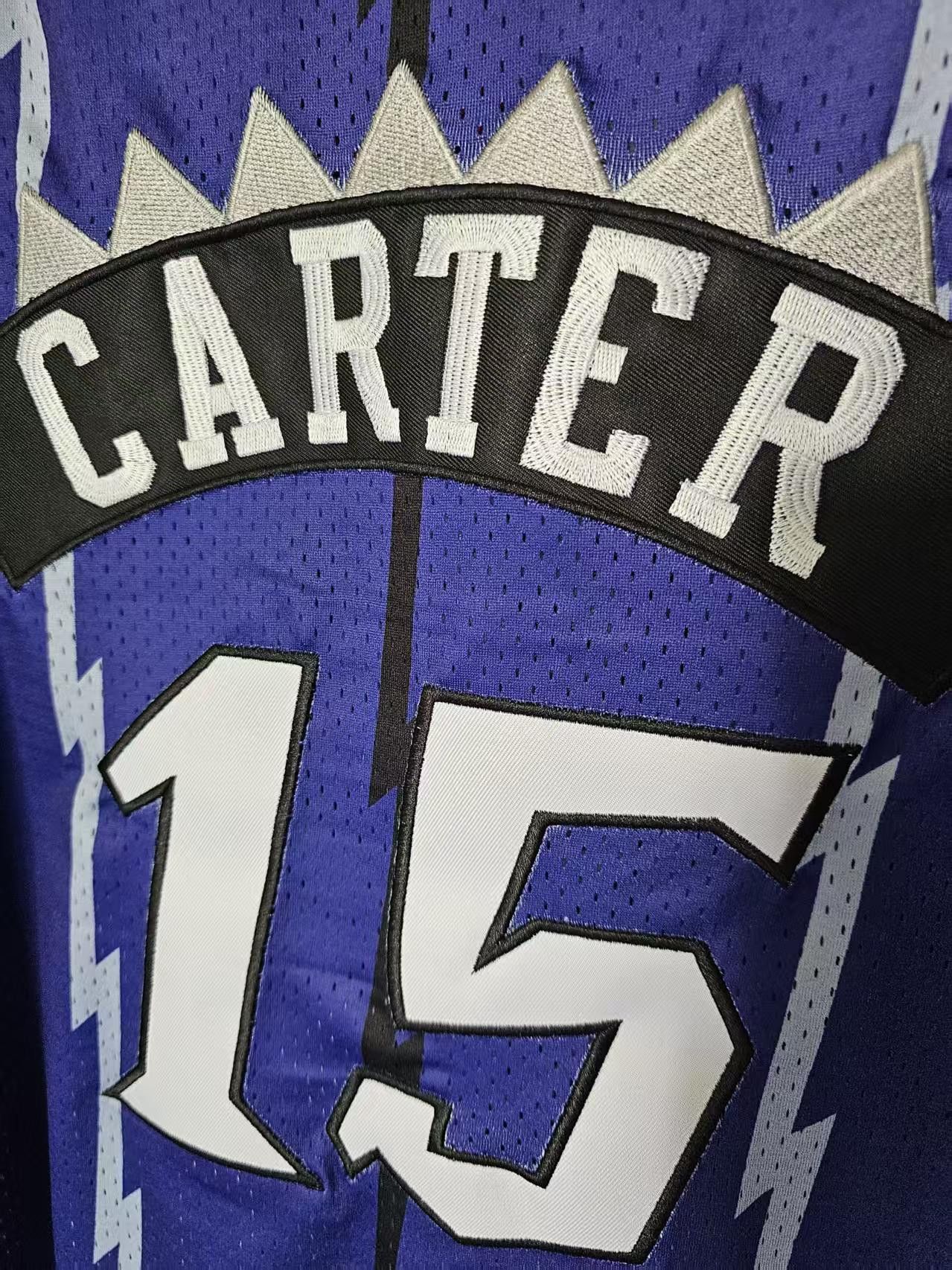 NBA Vince Carter Jersey Toronto Raptors 15 Double Stitched Size US XL / EU 56 / 4 - 4 Thumbnail