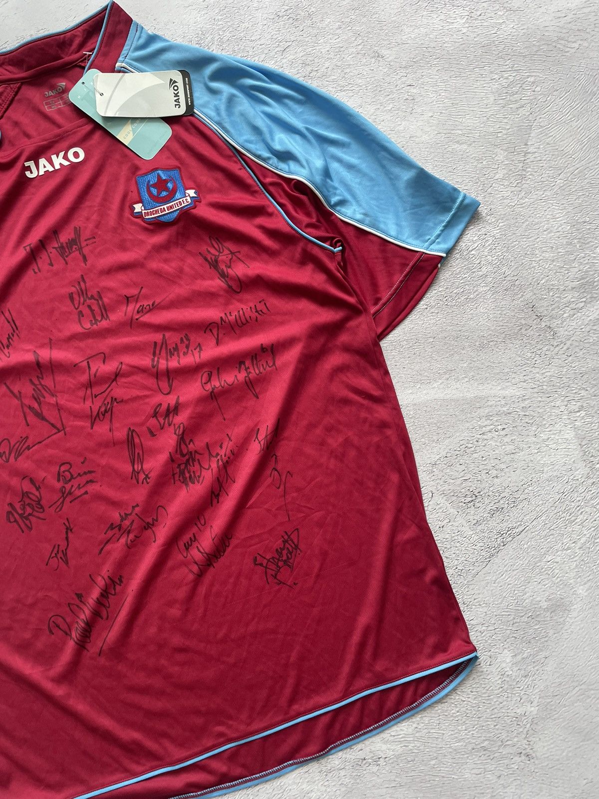 Vintage Vintage! Soccer Jersey Drogheda United 2008 RARE! Jako Kit Size US M / EU 48-50 / 2 - 3 Thumbnail