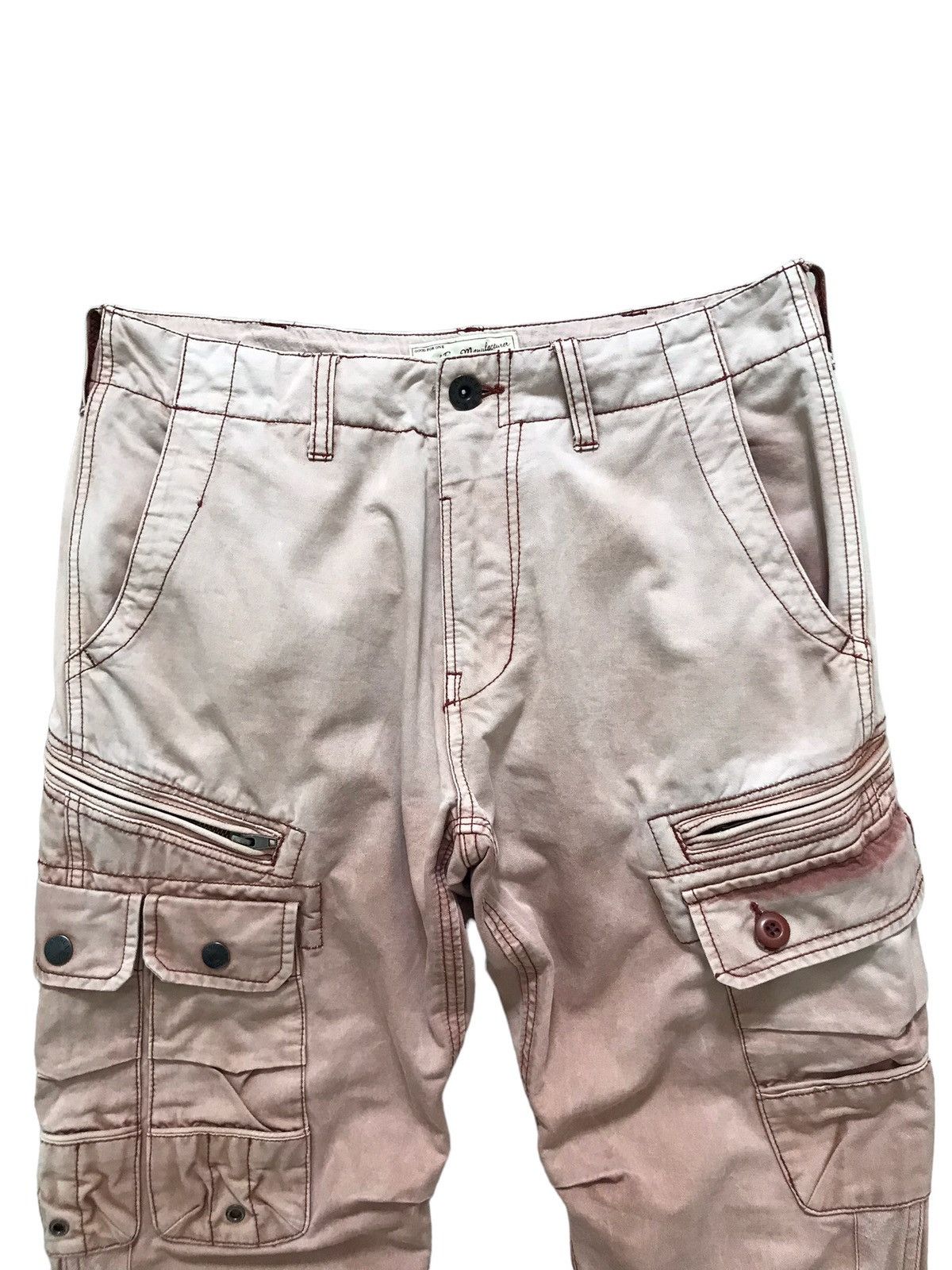 Avirex Avirex Armed Forces Sun Faded Design Cargo Pants Size US 30 / EU 46 - 7 Thumbnail