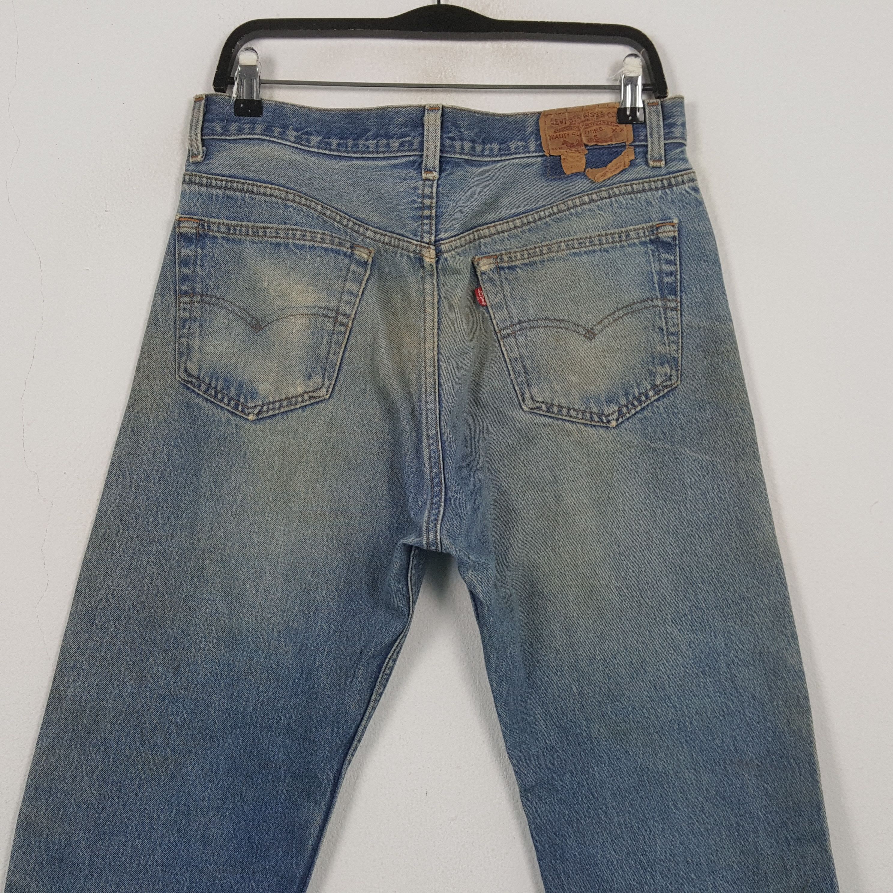 Levi's Levis Streetwear Style Distressed Jeans RR9 Size US 33 - 5 Thumbnail