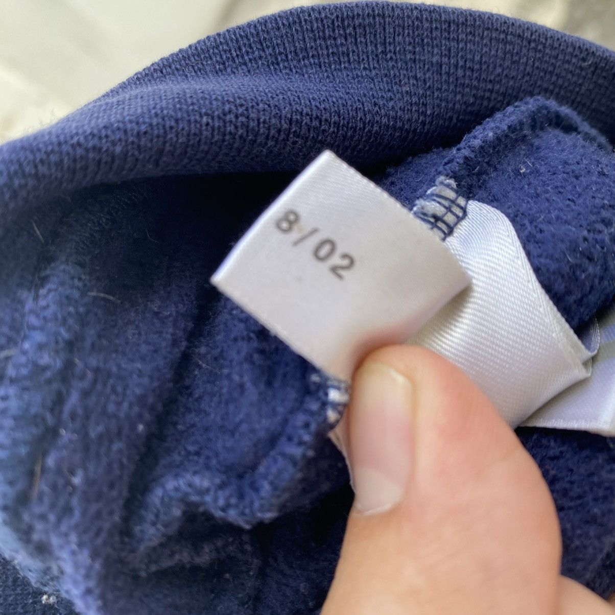 Adidas RARE Adidas Old English Spellout Distressed Hoodie 2002 Size US XL / EU 56 / 4 - 10 Thumbnail