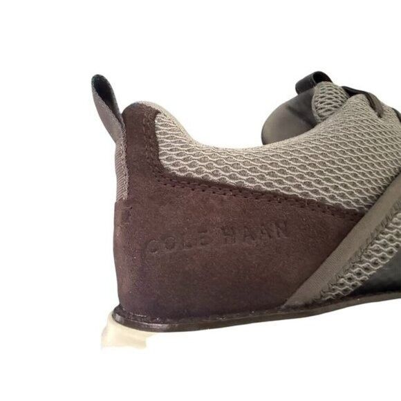 Cole Haan Cole Haan Mens Gray Mesh Brown Suede Zero Grand Atlantic Sne Size US 8.5 / EU 41-42 - 8 Thumbnail