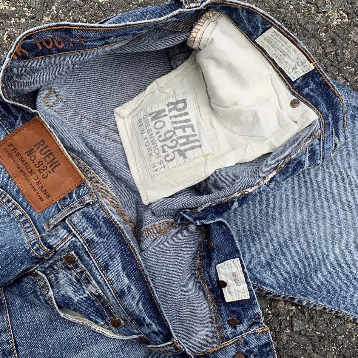 Ruehl No. 925 Vintage Ruehl No.925 Jeans 32x30 FLARE BOOTCUT Denim Pants Size US 32 / EU 48 - 8 Thumbnail