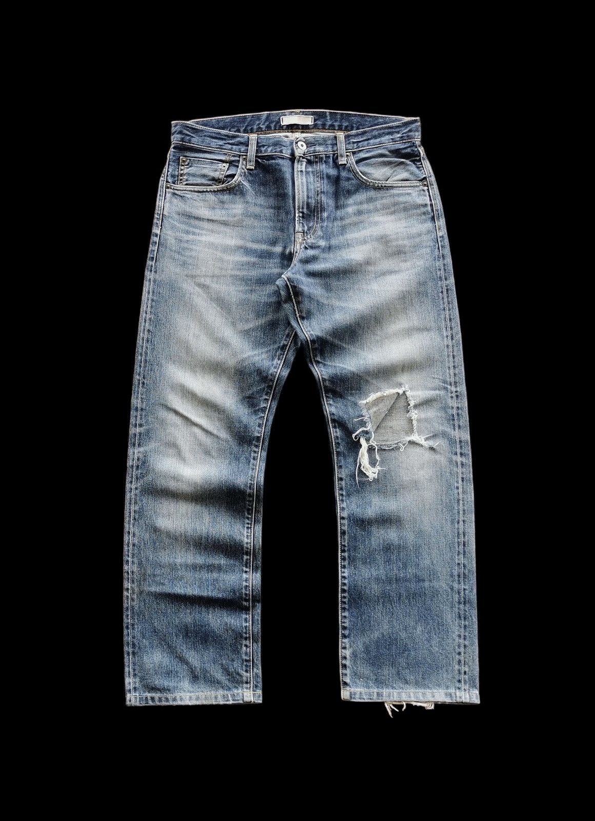 Undercover × Uniqlo Uniqlo Selvedge Distressed Style undercover Size US 32 / EU 48 - 2 Thumbnail