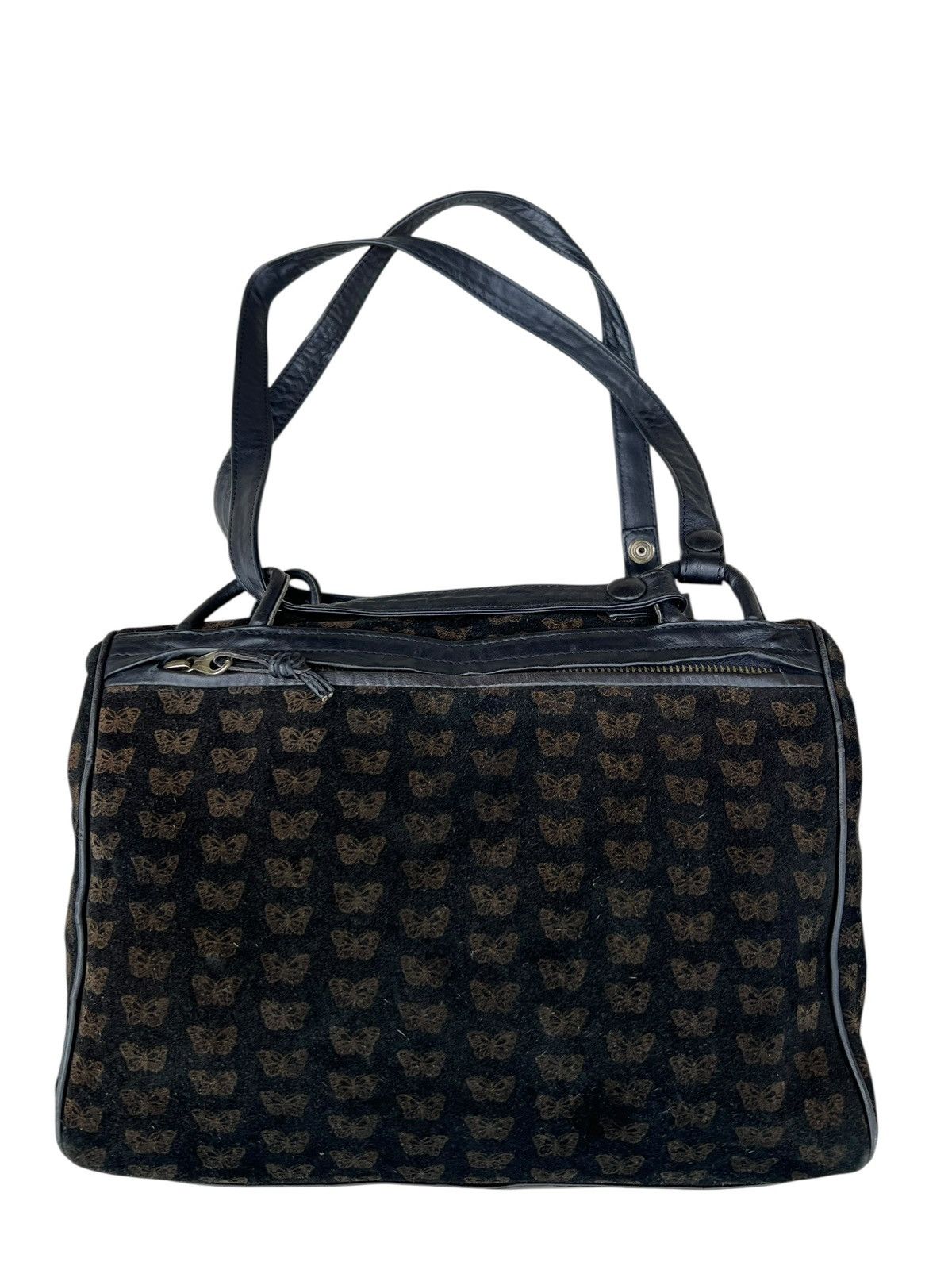 Bottega Veneta Vintage 70s 80s Bottega Venetta Hybrid Leather Bag Size ONE SIZE - 1 Thumbnail