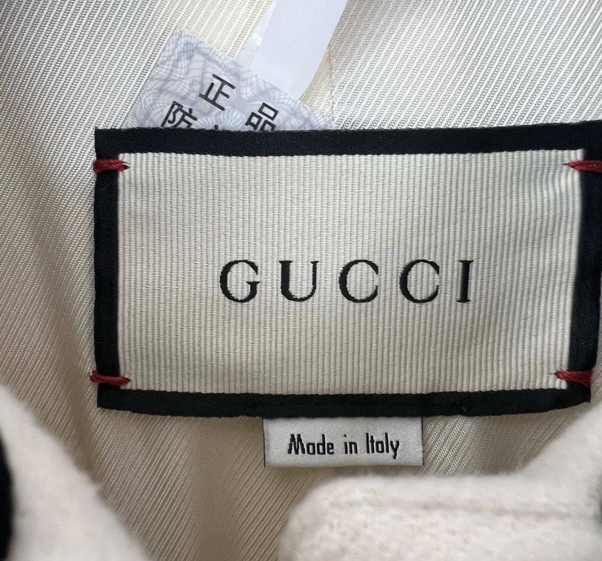 Gucci Gucci/Classic Leopard Head Buckle White Wool Long Coat K12 Size XS / US 0-2 / IT 36-38 - 7 Thumbnail
