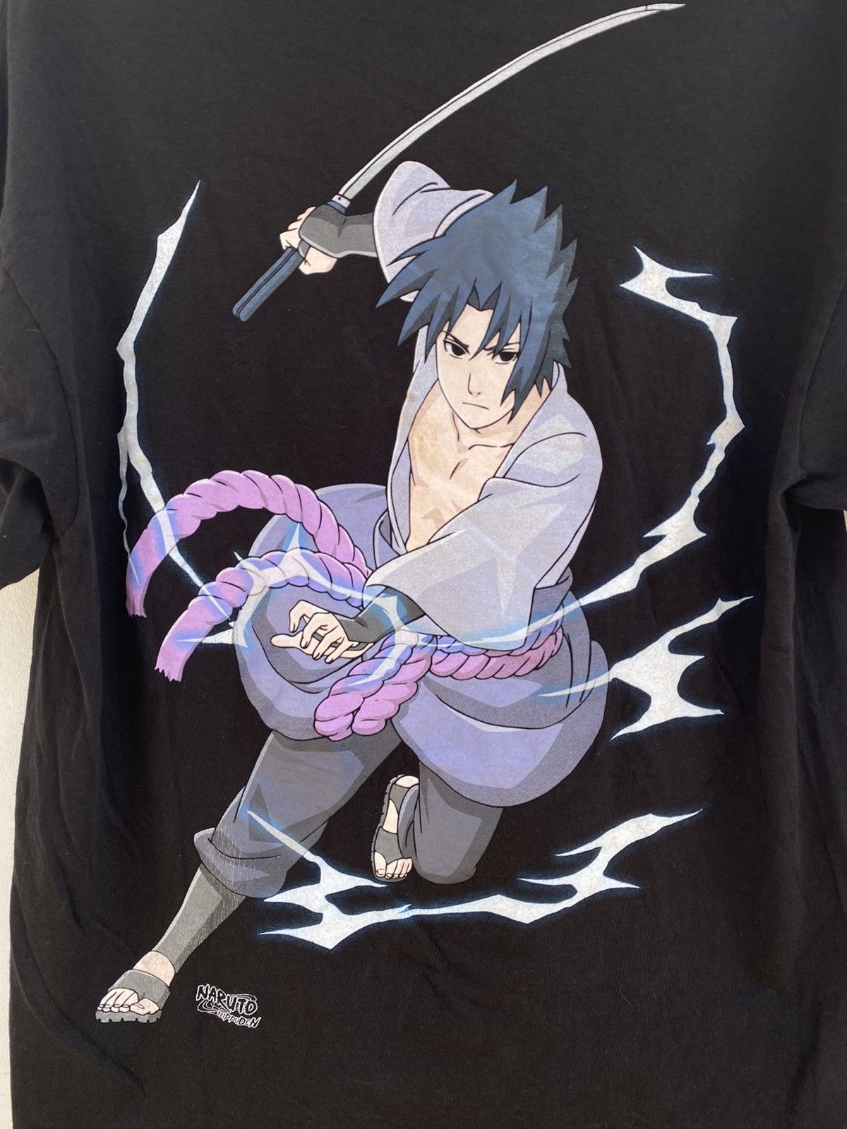 Anime × Cartoon Network Naruto Sasuke Shippuden BIG PRINT size XL Size US XL / EU 56 / 4 - 4 Thumbnail
