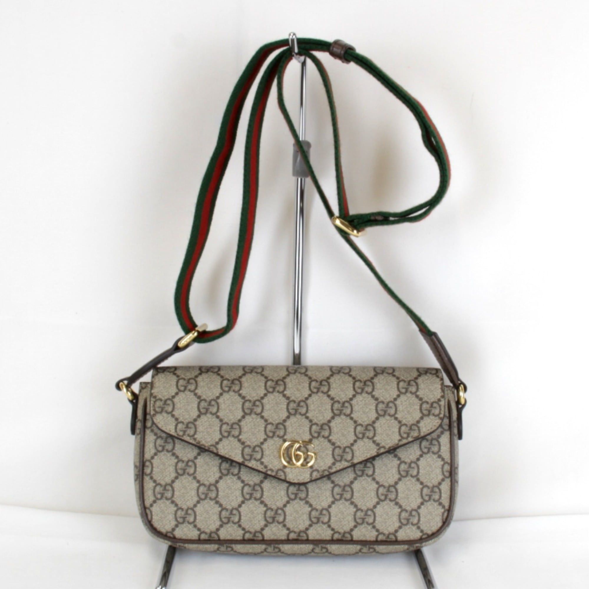 Gucci GUCCI Mini 764961・486628 Shoulder Bag GG Supreme Canvas Brown Women's Size ONE SIZE - 1 Thumbnail