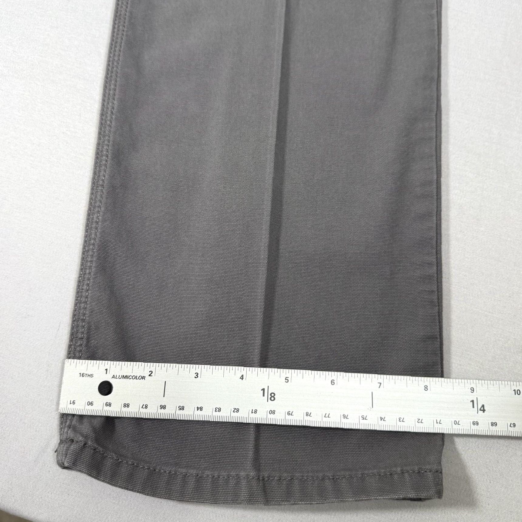 Carhartt Carhartt Pants Mens 34x34 Gray Canvas Carpenter Relaxed Fit Stretch Work Size US 34 / EU 50 - 5 Thumbnail
