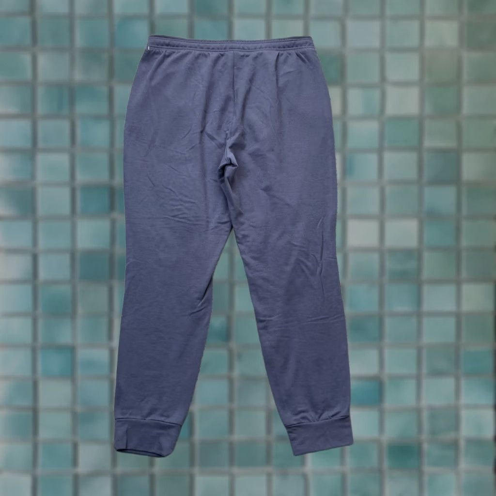 Eddie Bauer Eddie Bauer Pants Womens Large Blue Lounge Jogger French Terry Lined Tapered Leg Size 36" / US 14 / IT 50 - 1 Thumbnail