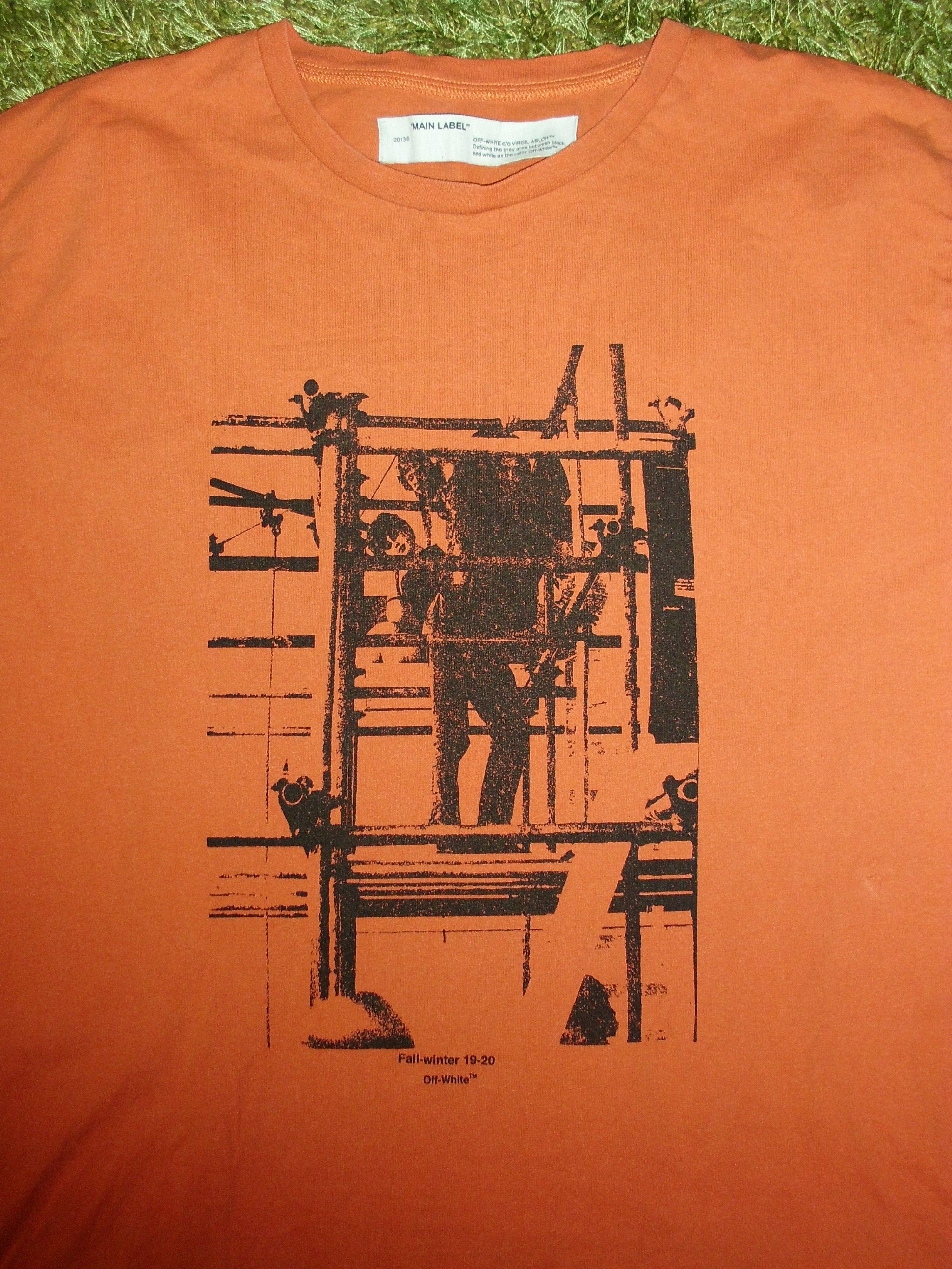 Off-White Off-White T-Shirt Fall-winter 19-20 Size US XXL / EU 58 / 5 - 4 Thumbnail