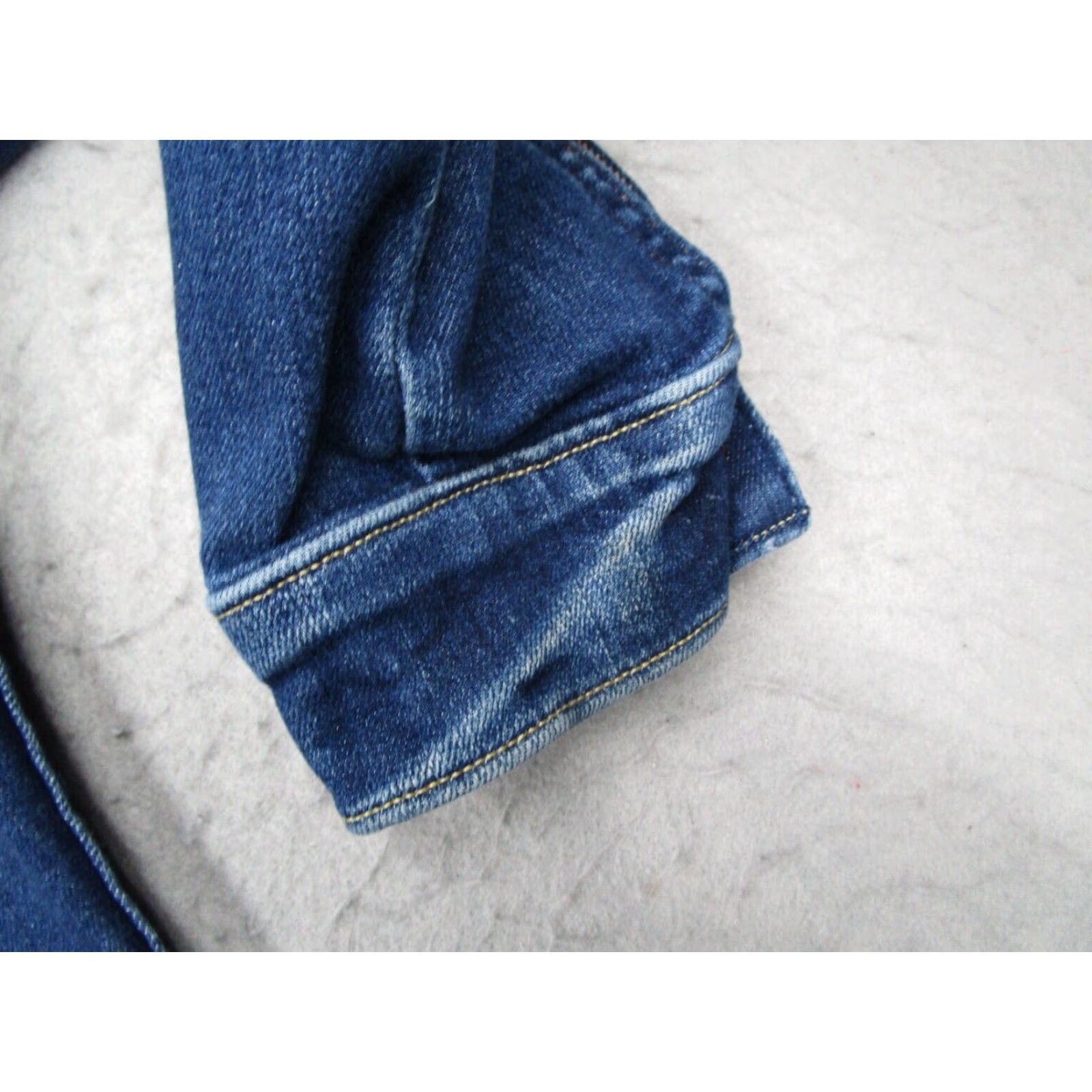 True Religion TRUE RELIGION Jacket Womens Small Blue Button Up Dusty Denim Distressed Trucker Size S / US 4 / IT 40 - 6 Thumbnail