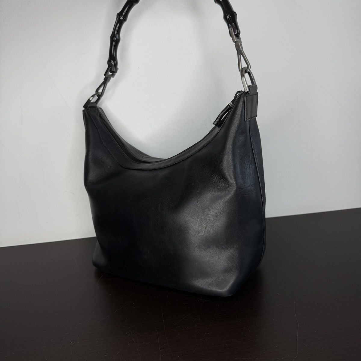 Gucci Gucci Bamboo leather tote shoulder hand bag Size ONE SIZE - 5 Thumbnail