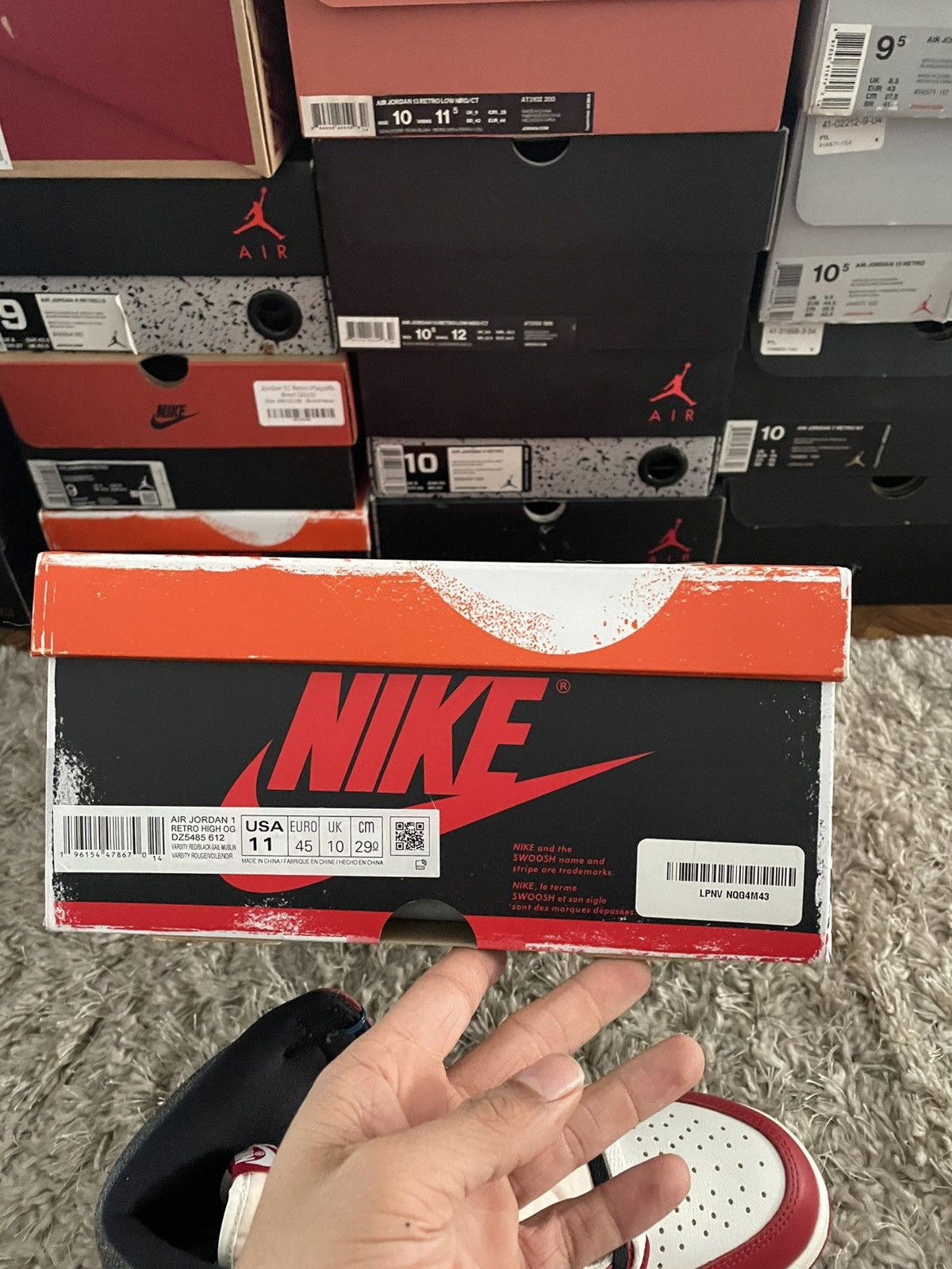 Jordan Brand Jordan 1 Chicago Reimagined Size US 11 / EU 44 - 9 Thumbnail