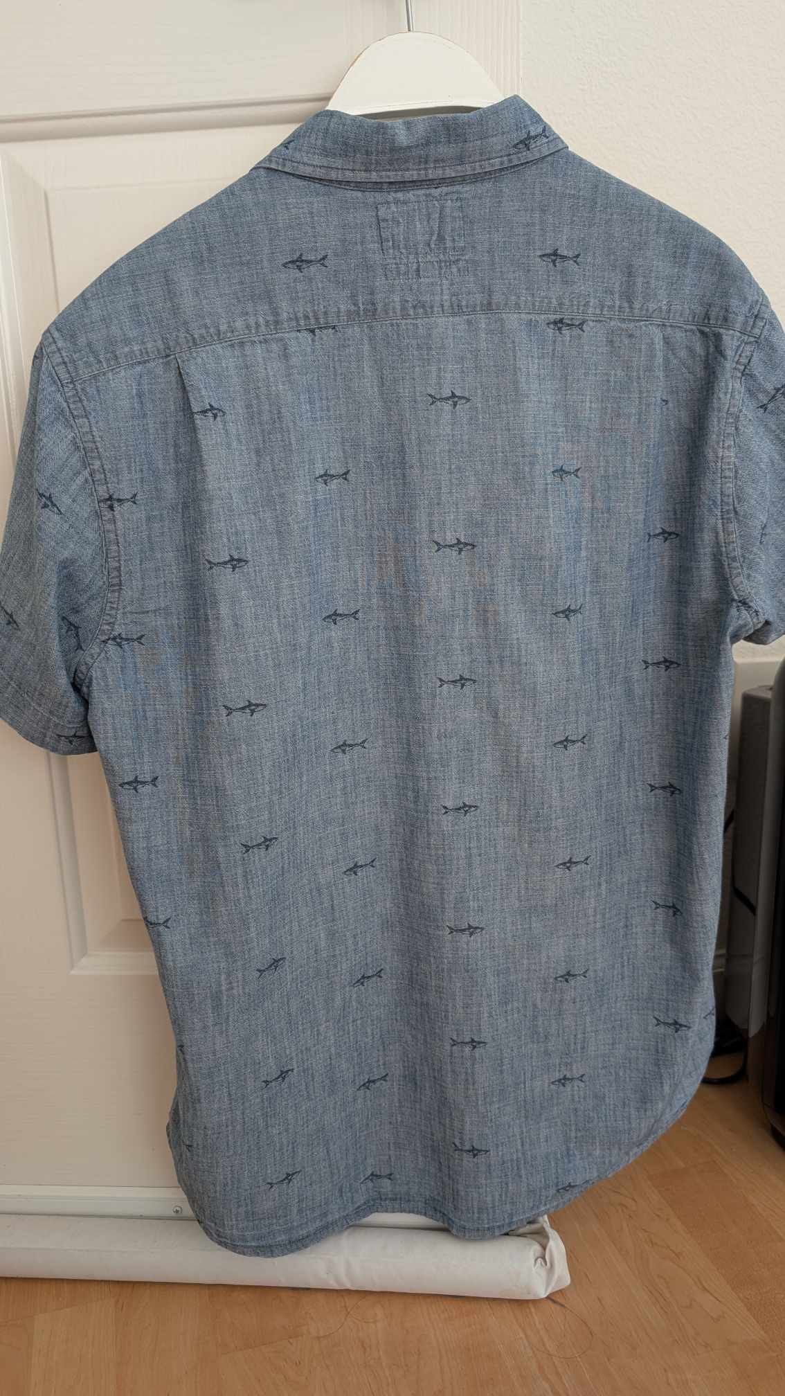 Bonobos Slim Fit Navy Button Up Short Sleeve Bonobos Size US M / EU 48-50 / 2 - 2 Thumbnail