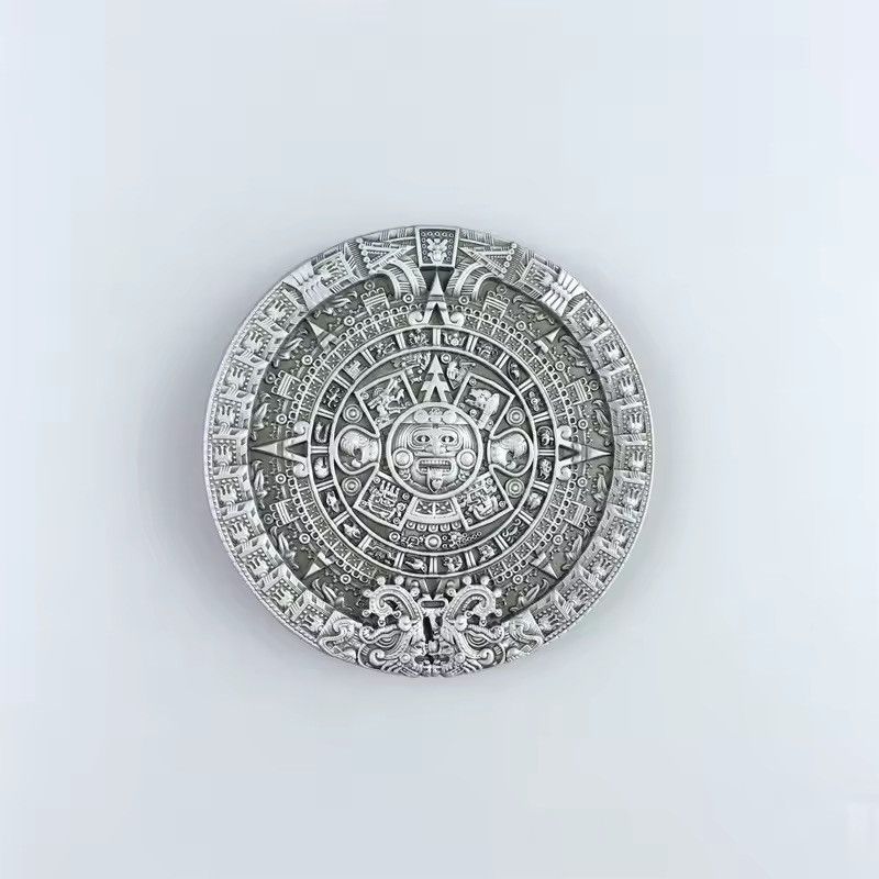 Japanese Brand × Vintage Aztec Solar Calendar Belt Buckle Retro Style (no belt) Size ONE SIZE - 1 Thumbnail