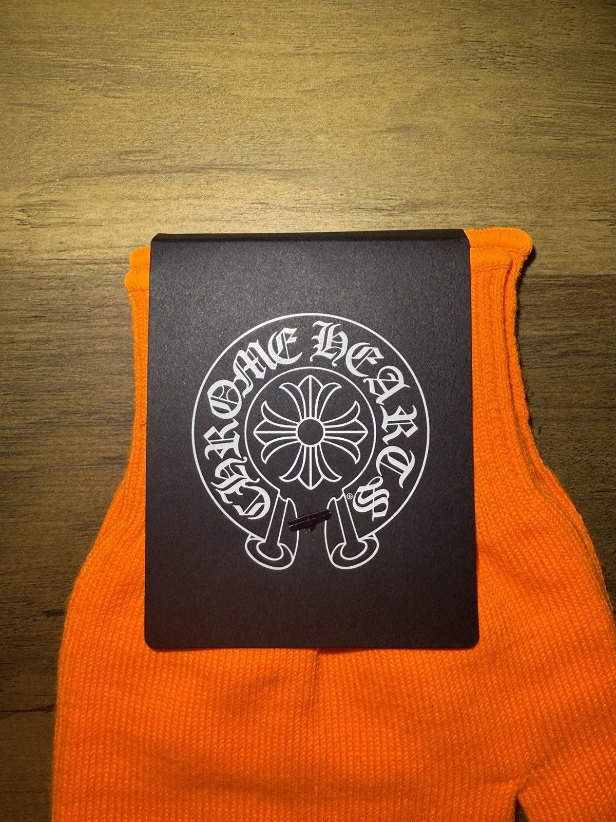 Chrome Hearts Chrome Hearts Orange CH Plus Gloves Size ONE SIZE - 4 Thumbnail