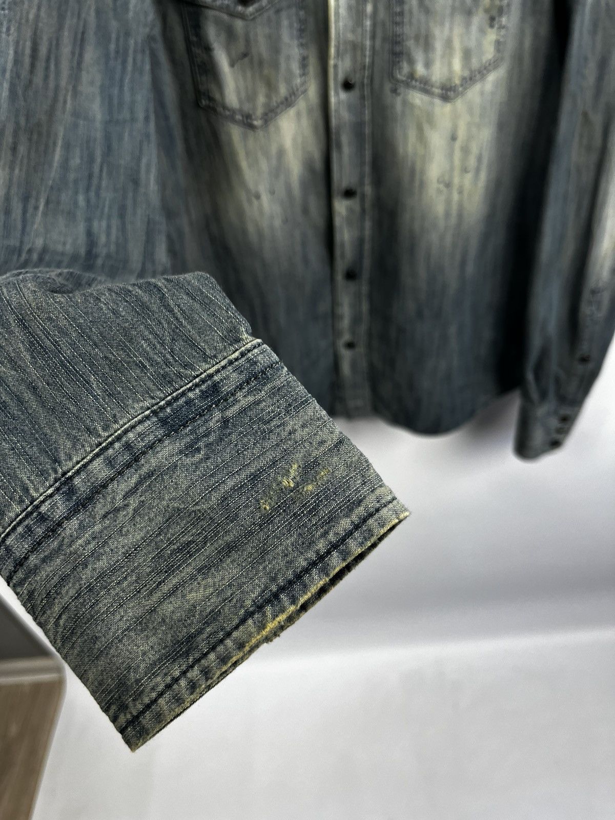 Diesel Diesel denim shirt Japanese style vintage 90s Size US M / EU 48-50 / 2 - 11 Thumbnail