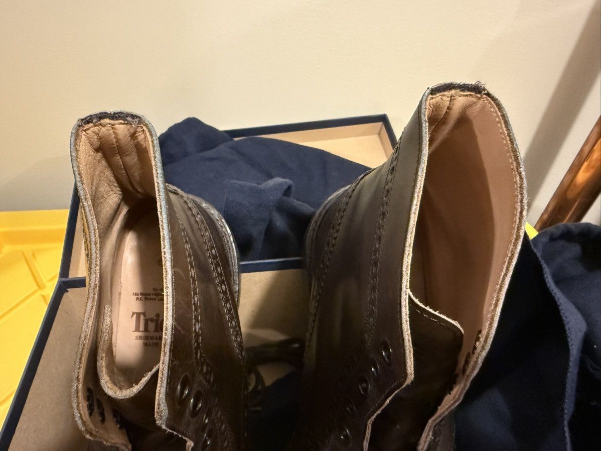 Tricker's STOW COUNTRY BOOT - ESPRESSO BURNISHED Size US 8.5 / EU 41-42 - 8 Thumbnail