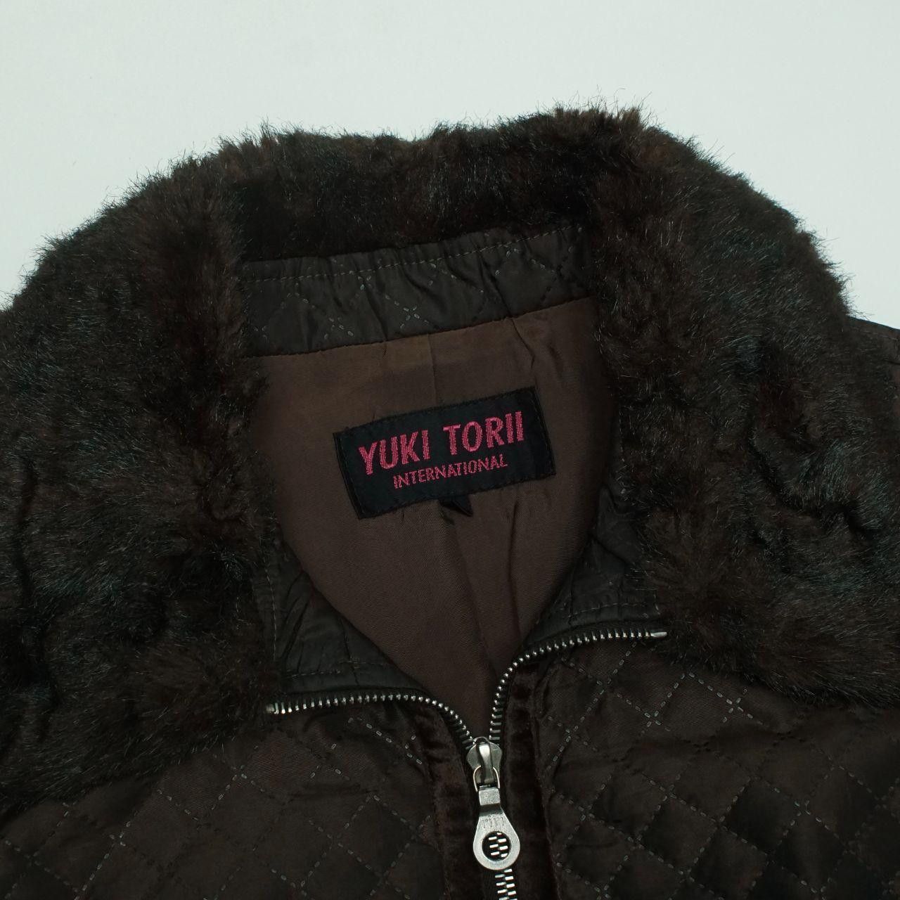 If Six Was Nine *NoTariff Yuki Torii Fur Collar Zip Jacket Size S / US 4 / IT 40 - 3 Thumbnail