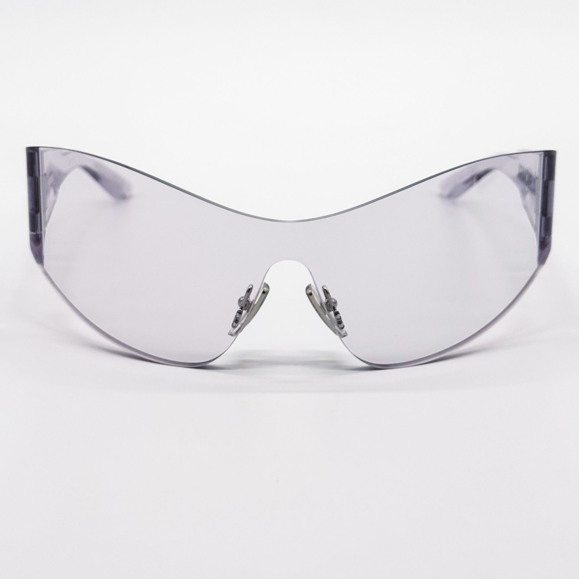 Balenciaga NEW BALENCIAGA BB0257S 002 SUNGLASSES CLEAR SHIELD UNISEX Size ONE SIZE - 4 Thumbnail