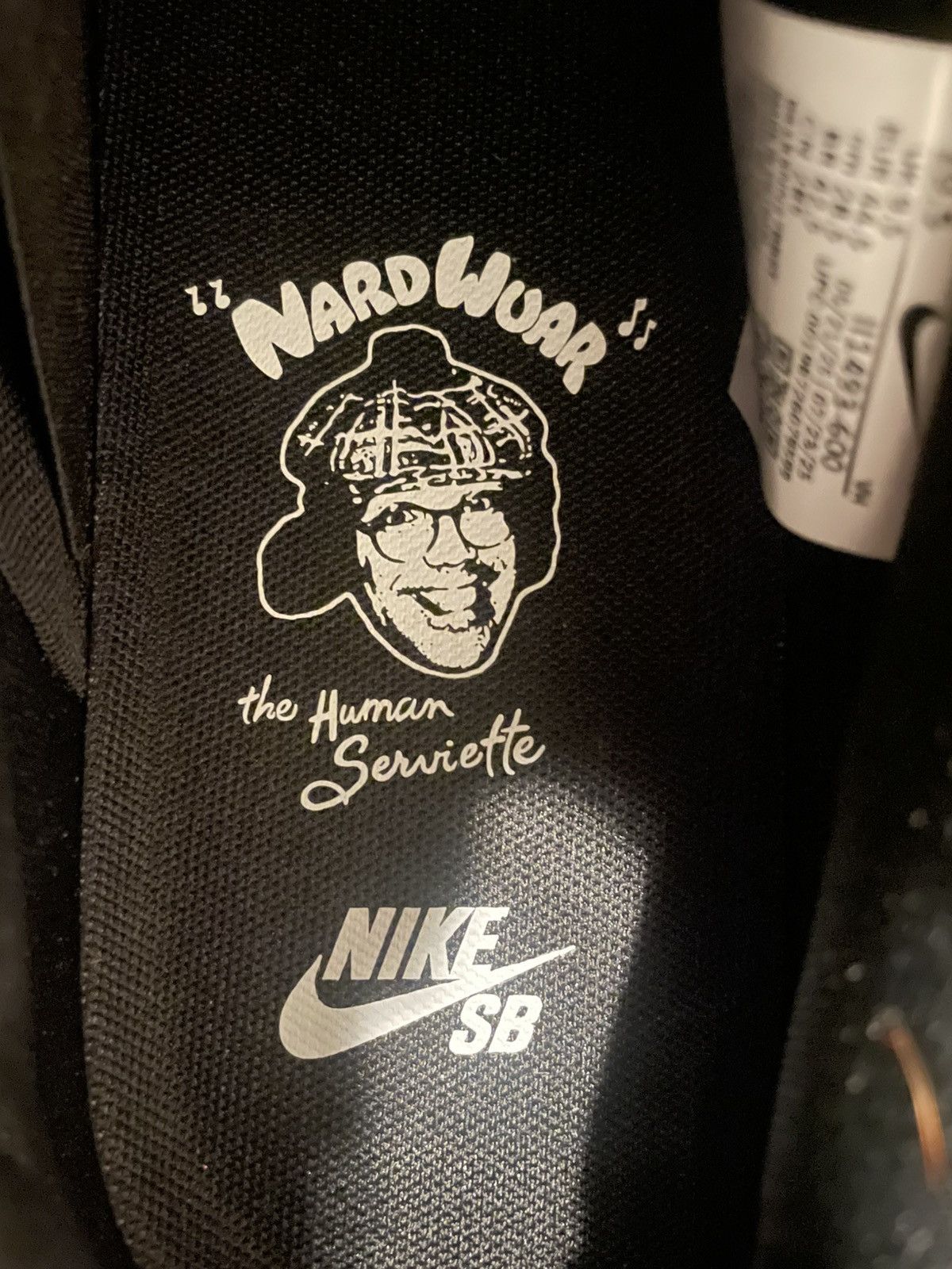 Nike SB Nike SB Dunk Low Nardwuar Size US 10.5 / EU 43-44 - 8 Thumbnail