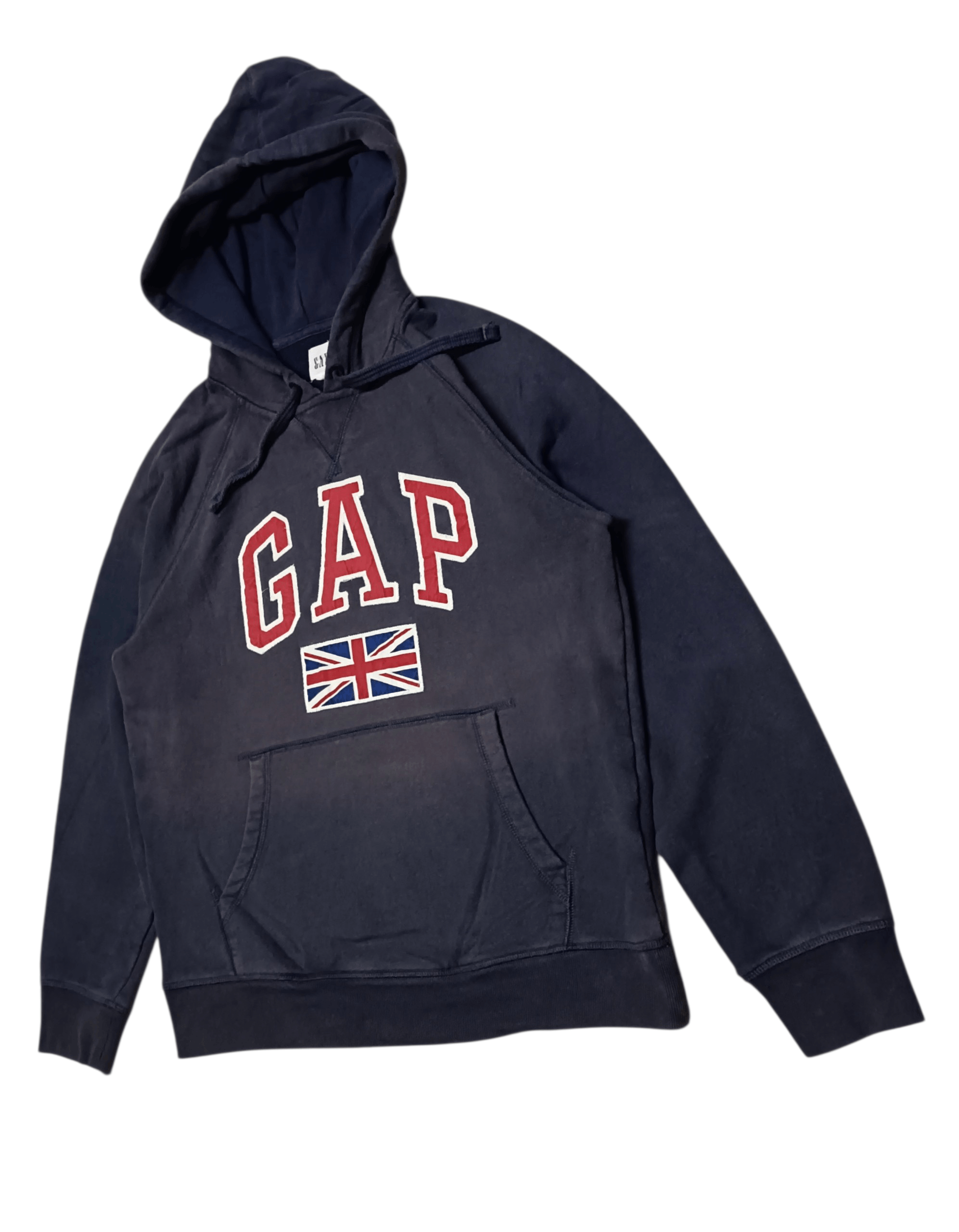 Gap Sunfaded Vtg Gap Great Britian Hoodie Size US S / EU 44-46 / 1 - 2 Thumbnail