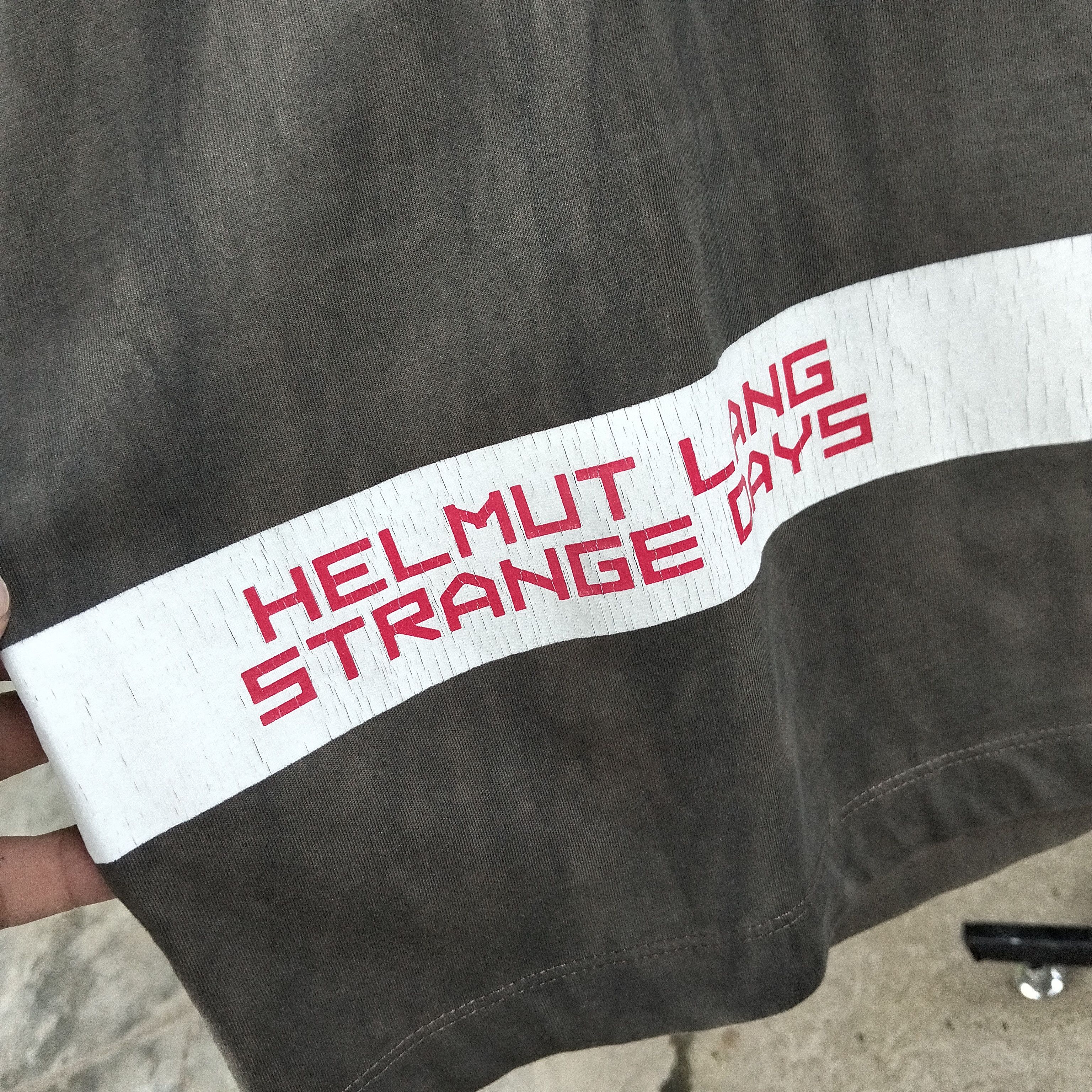 Helmut Lang Helmut Lang Strange Days Tee Size US XL / EU 56 / 4 - 6 Thumbnail