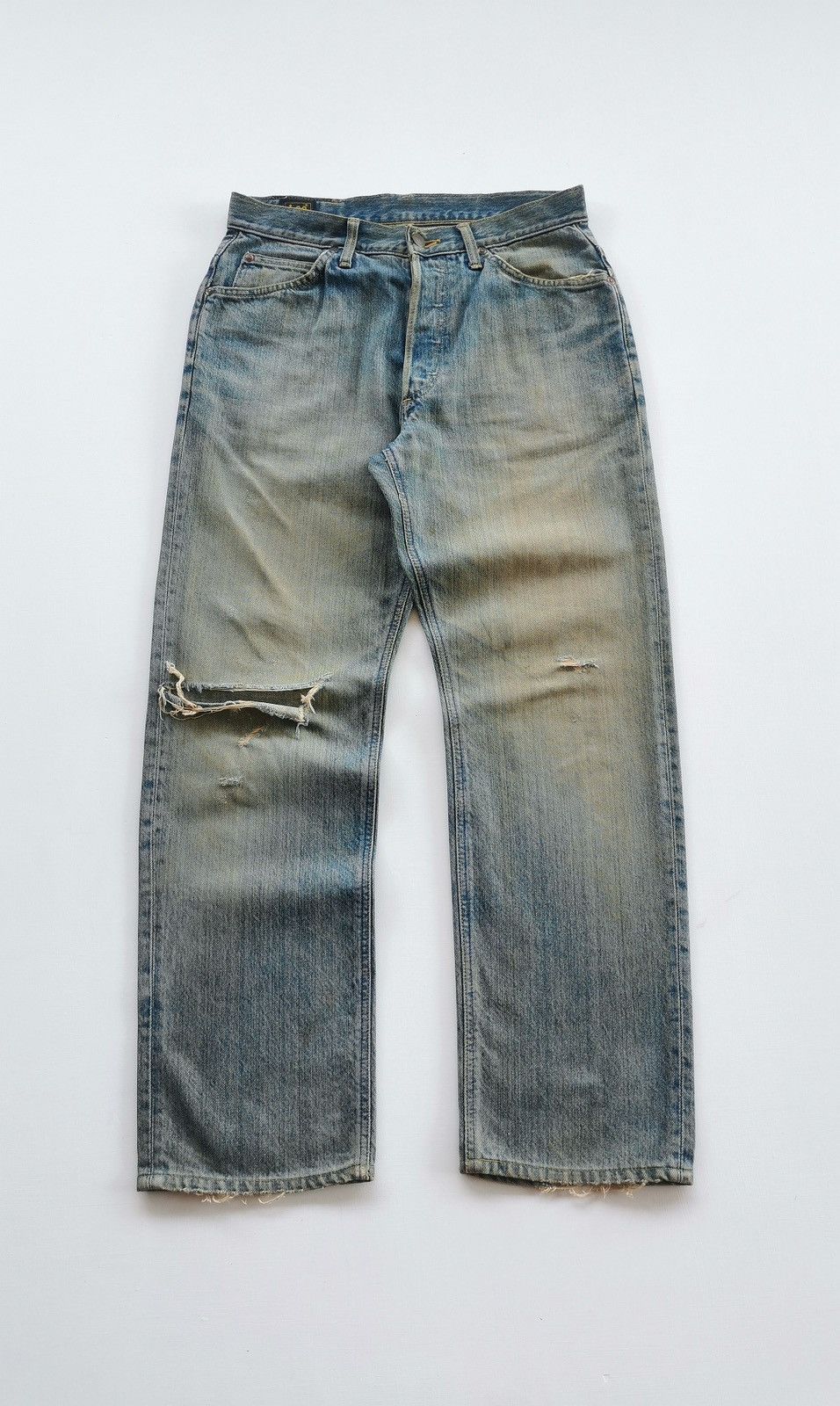 Lee Mudwash Vintage Lee Edwin Distressed Denim Jeans Size US 31 - 2 Thumbnail