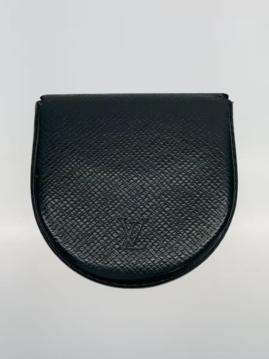 Louis Vuitton Louis Vuitton Taiga Porte Monet Cuvette Black Green Size ONE SIZE - 1 Thumbnail
