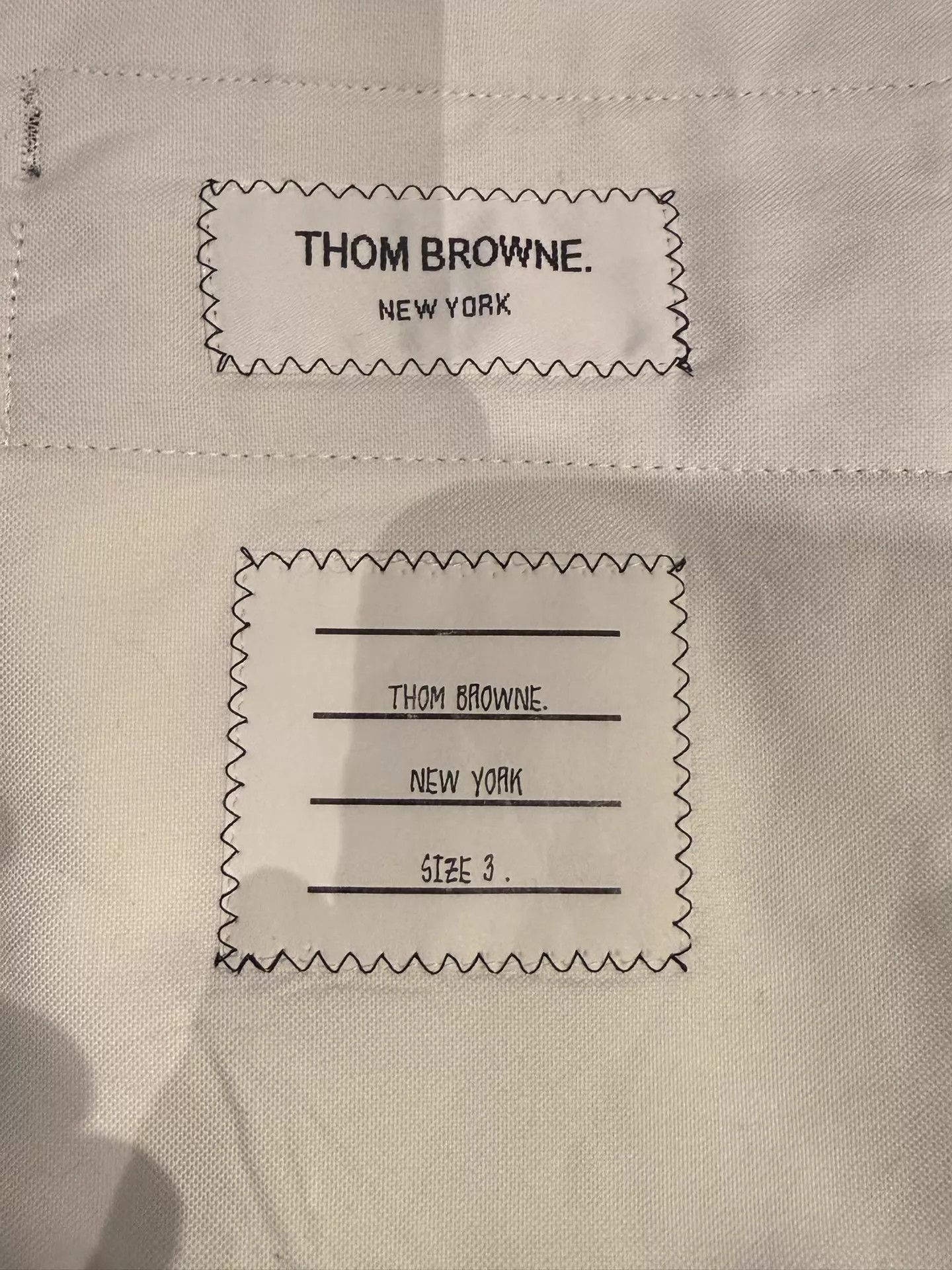 Thom Browne Thom Browne Navy Gold Button Tricolor Stripe Shorts 3 Size US 34 / EU 50 - 4 Thumbnail