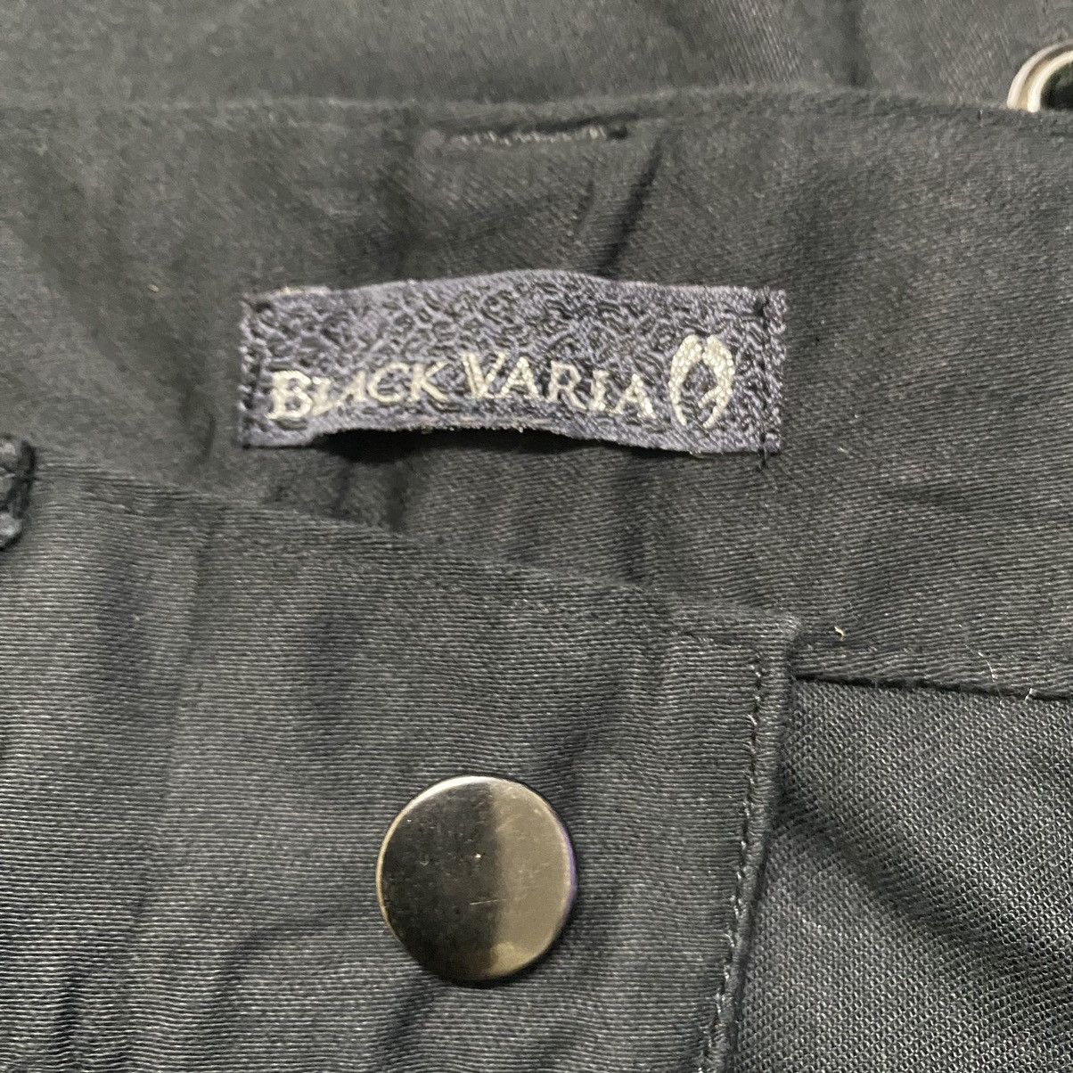 Japanese Brand BLACK VARIA Lace Up Skinny Jeans Size US 29 - 17 Thumbnail