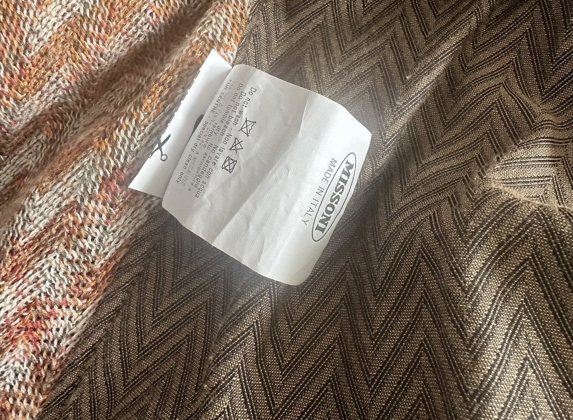 Missoni Reversed leather brown jacket Size US L / EU 52-54 / 3 - 4 Thumbnail