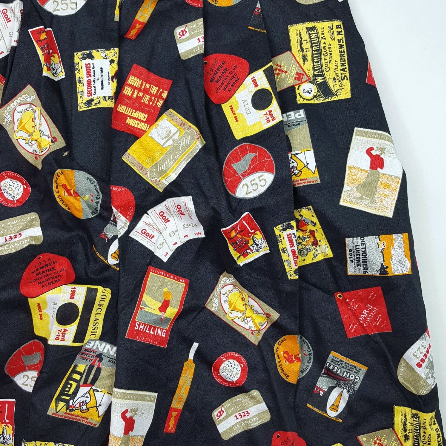 Vintage VINTAGE La Mode Golf Women's Size 6 Retro Art High Waist Outdoor Shorts 80s Size 26" / US 2 / IT 38 - 3 Thumbnail