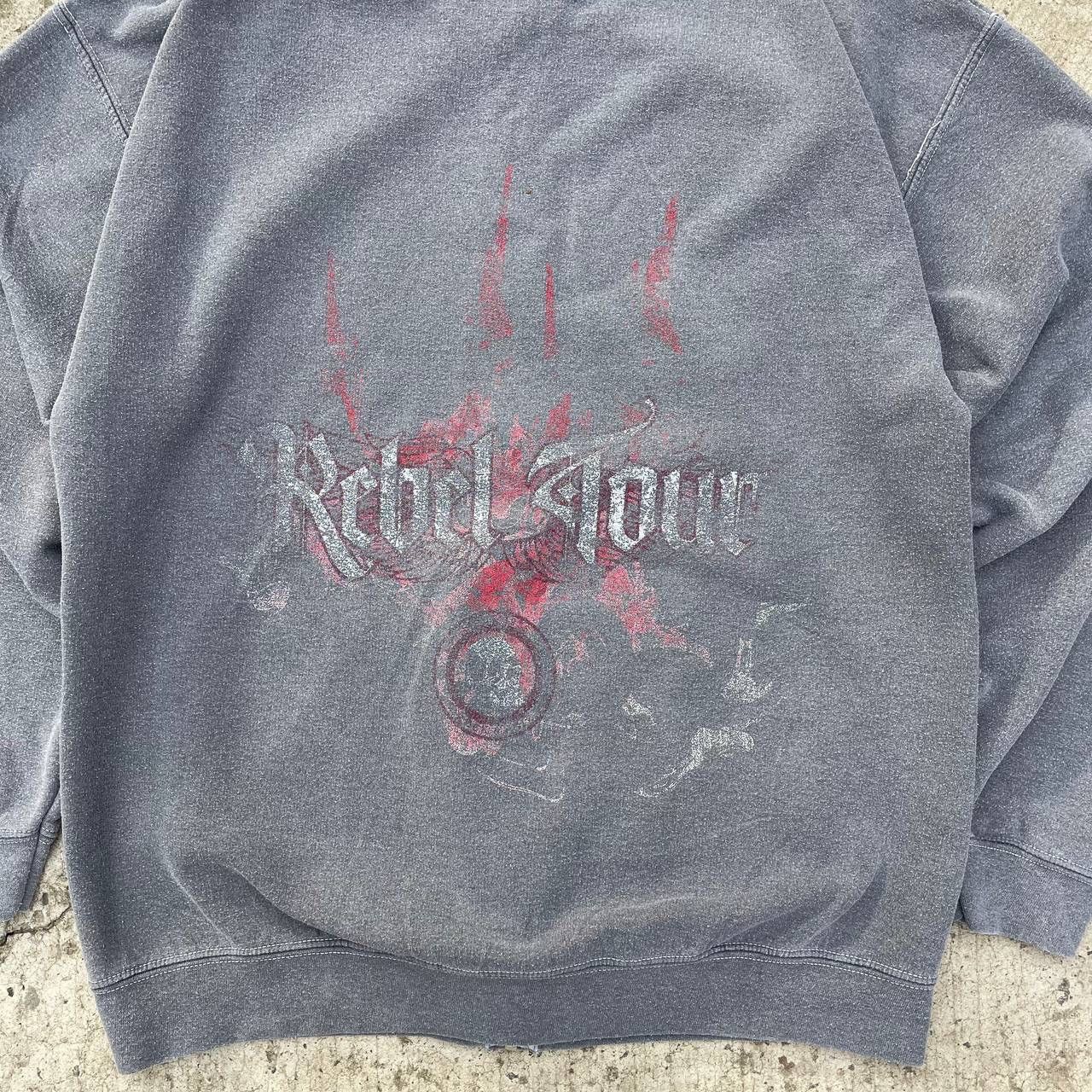 Urban Outfitters Vintage Zip Hoodie Revel Tour Archive Sweater Y2K 00s Grunge Size US M / EU 48-50 / 2 - 9 Thumbnail