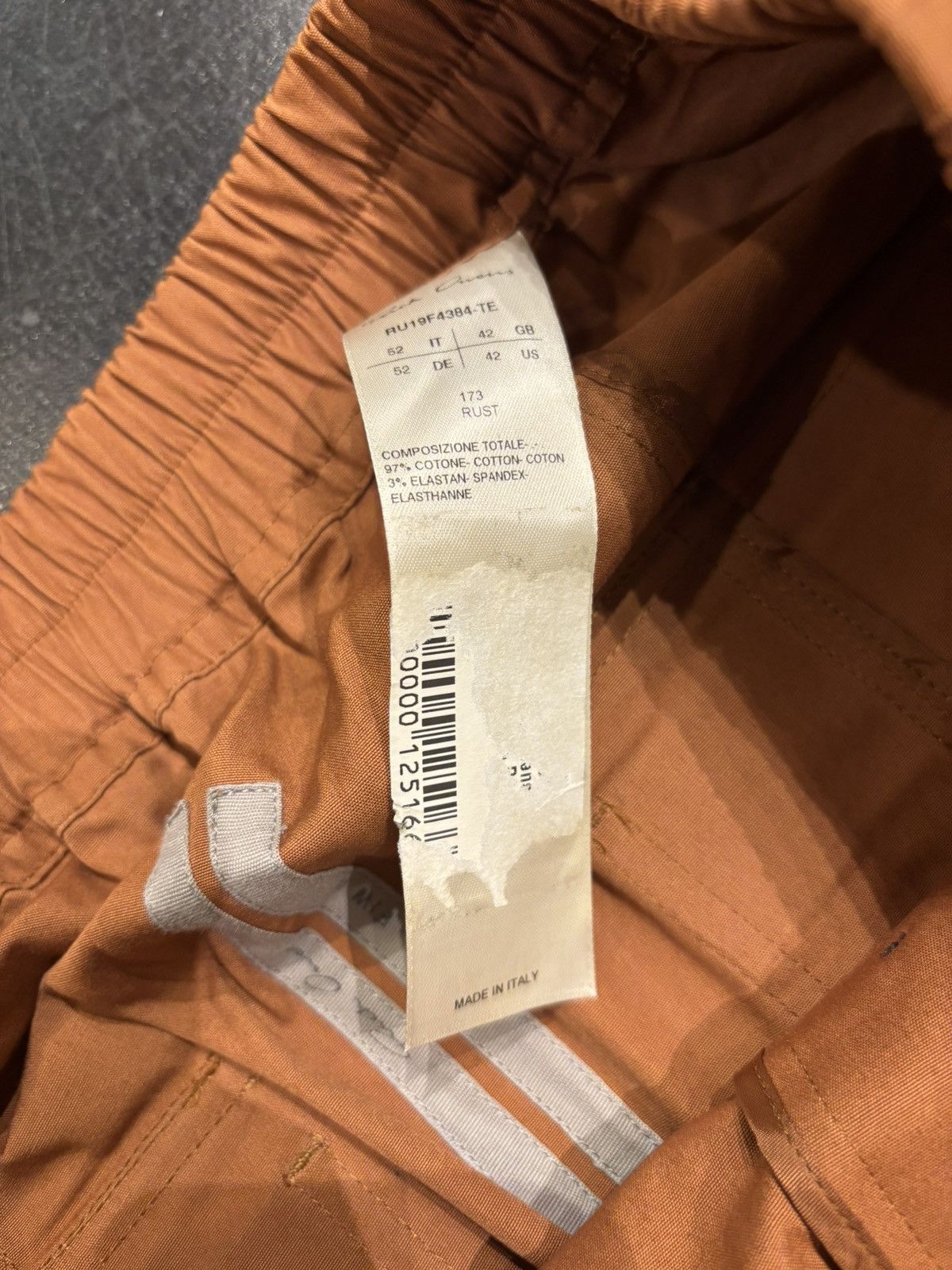 Rick Owens Rick Owens Larry Karloff Shorts Rust Size US 32 / EU 48 - 4 Thumbnail