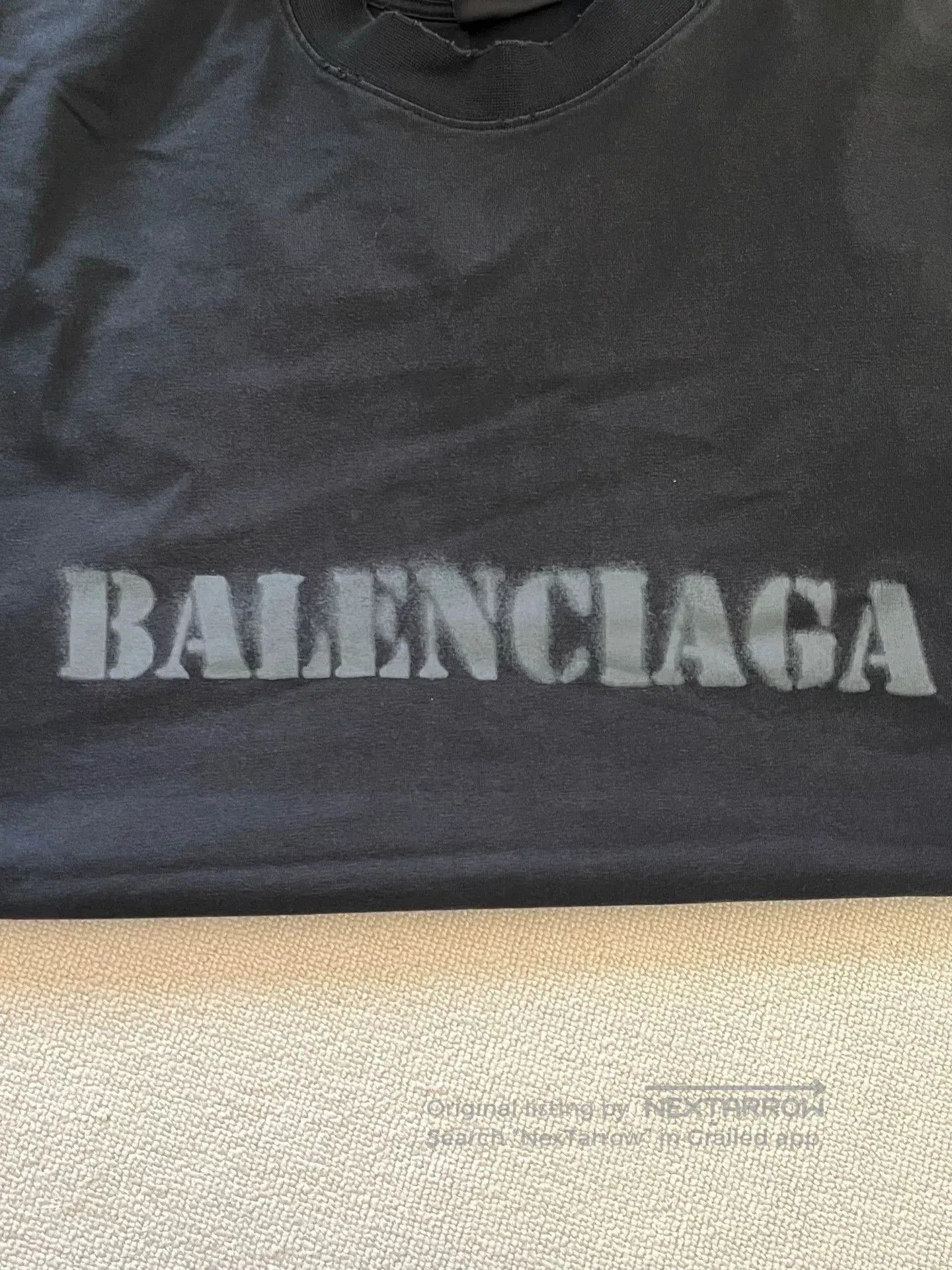 Balenciaga Balenciaga Letter Print Loose Short-Sleeve T-Shirt. Size US M / EU 48-50 / 2 - 3 Thumbnail