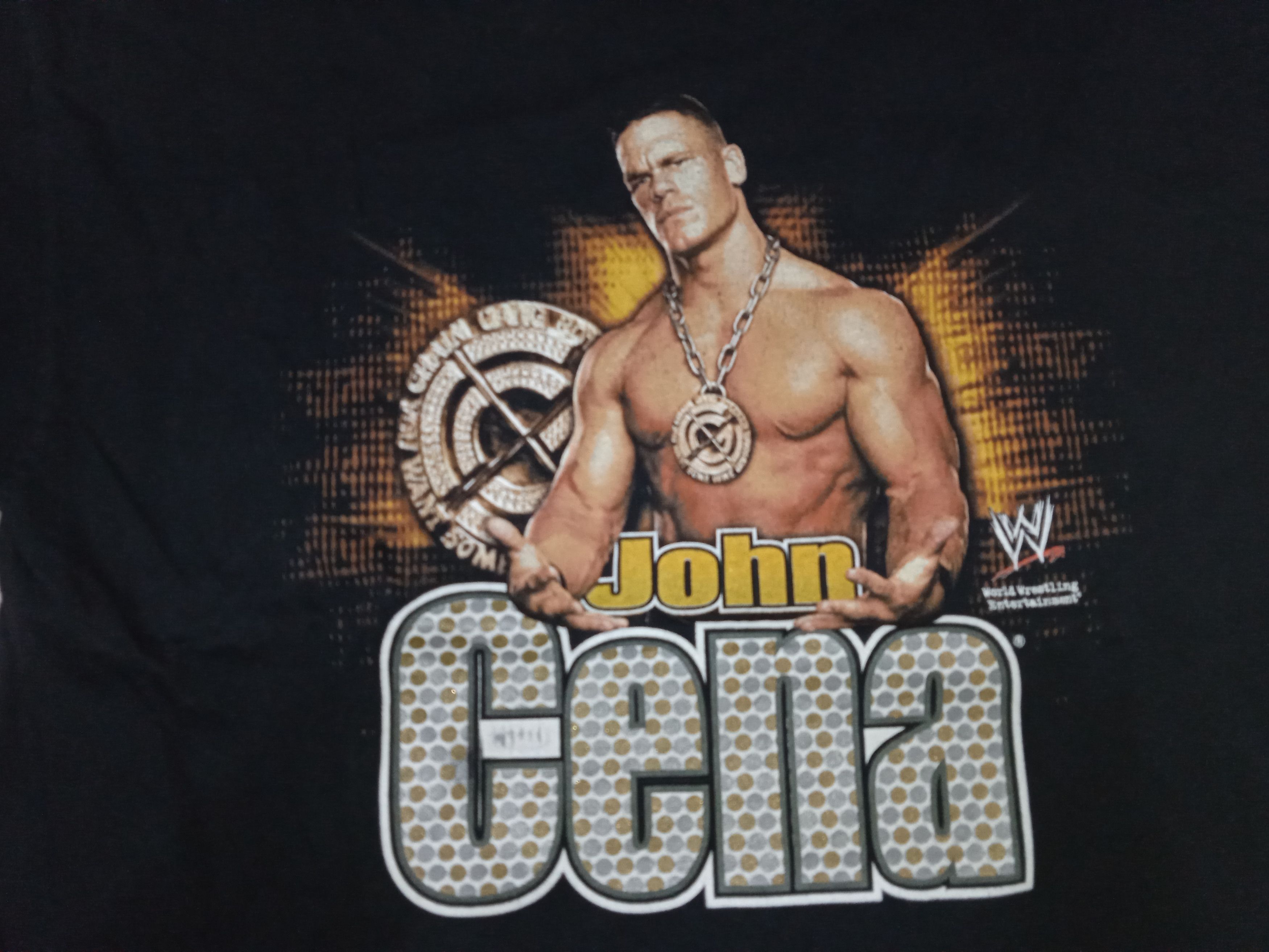 WWE Vintage 00s WWE Thuganomics John Cena Chain Gang T Shirt Y2K Size XS / US 0-2 / IT 36-38 - 8 Thumbnail