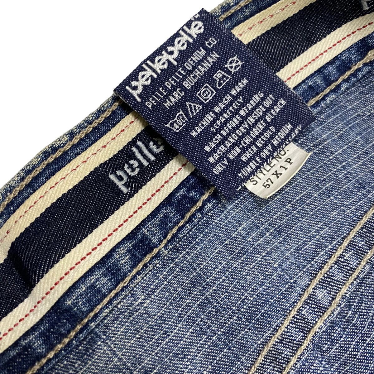 Pelle Pelle × Vintage Pelle Pelle patchwork distressed denim Size US 34 / EU 50 - 10 Thumbnail
