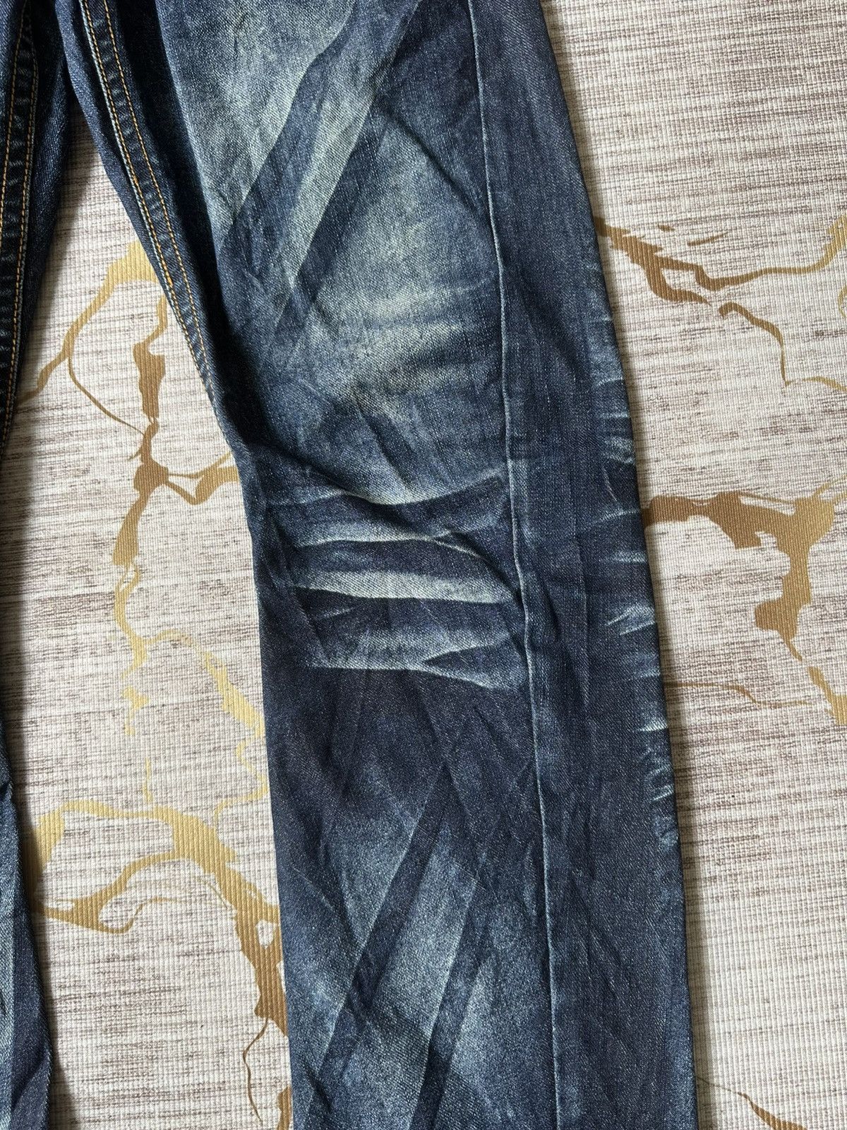 Morgan Homme Morgan Homme De Toi Claw Marks Curve Leg Design Denim Size US 29 - 9 Thumbnail